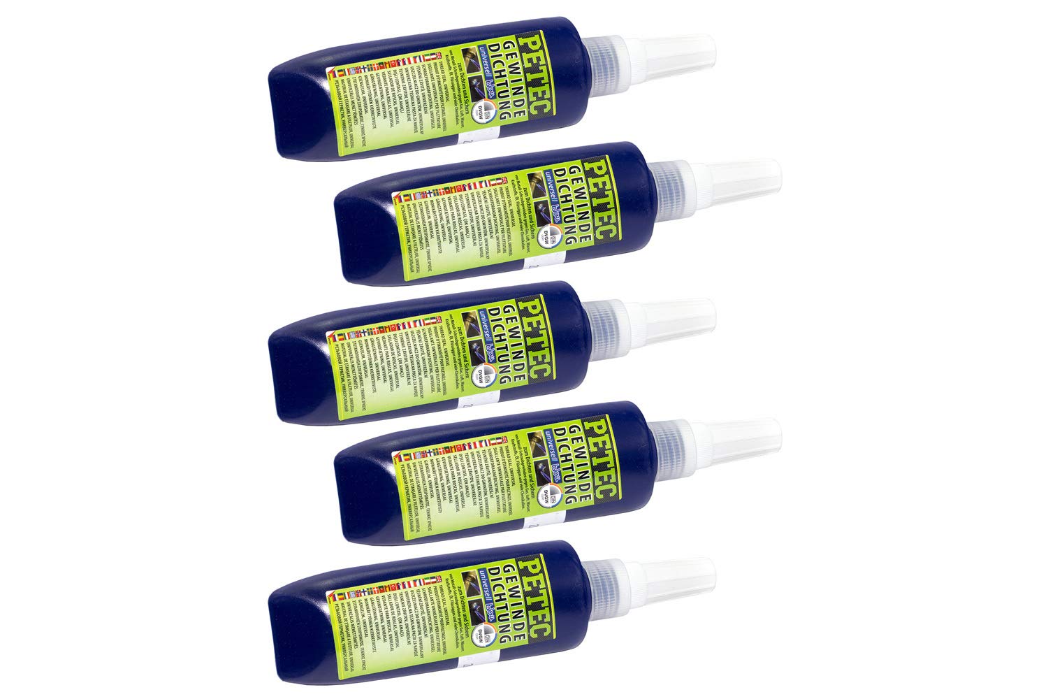 Gewindedichtung blau PETEC 500 g Gewindedichtmittel Flüssigdichtung von PETEC