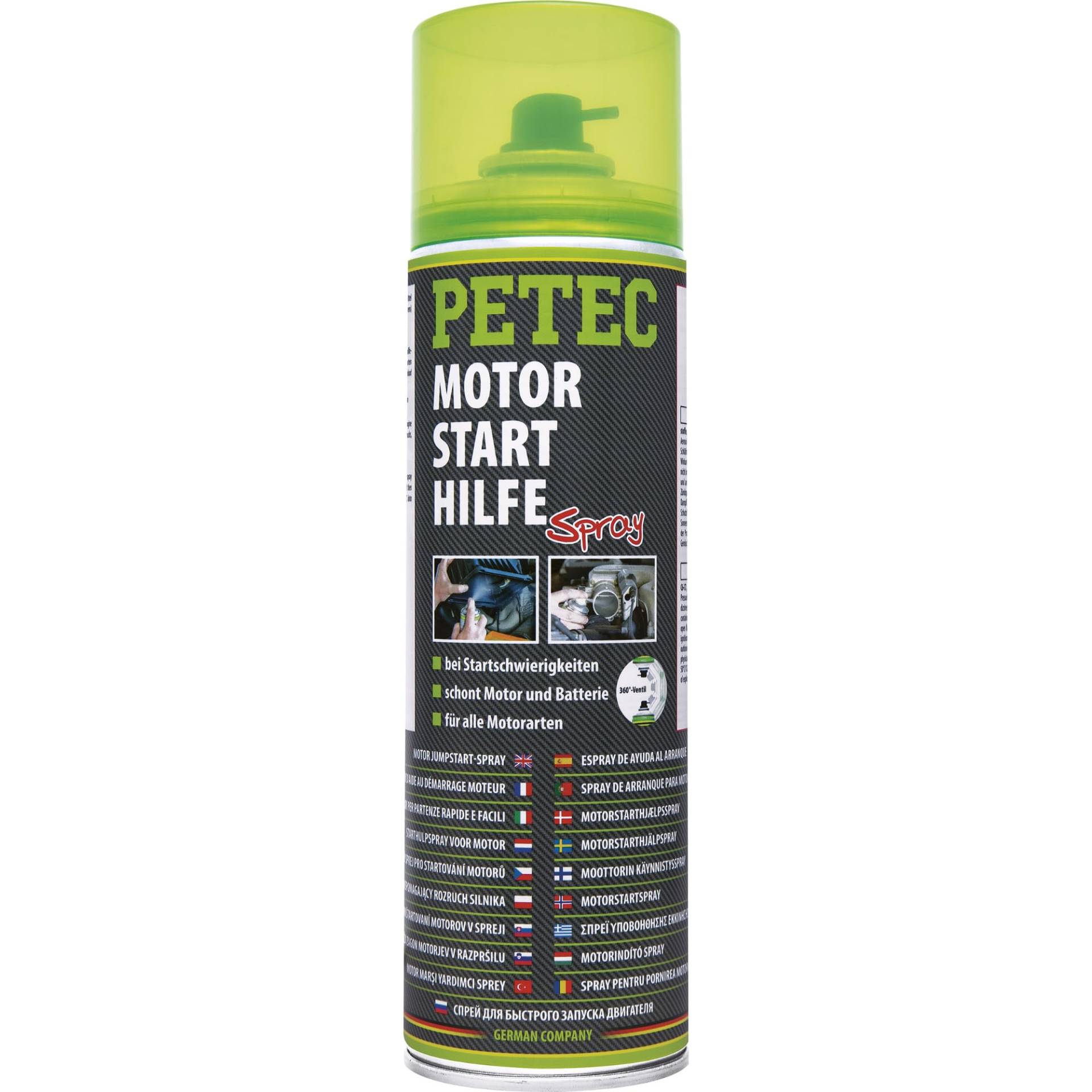 PETEC Motorstarthilfe Spray, 500 ml 70450 PETEC Motorstarthilfe Spray, 500 ml 70450 von PETEC