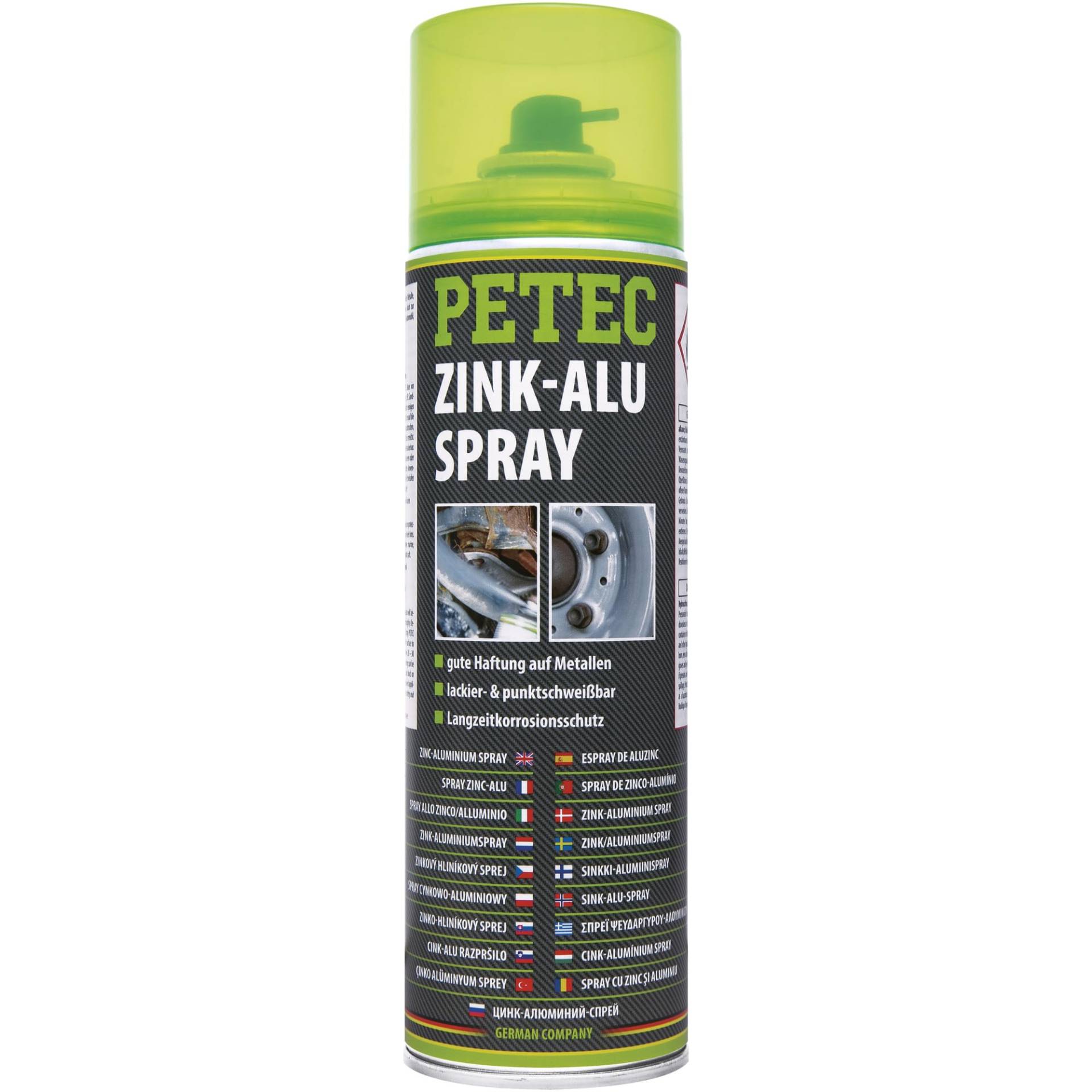 PETEC Zink-Alu Spray, 500 ml 71050 von PETEC