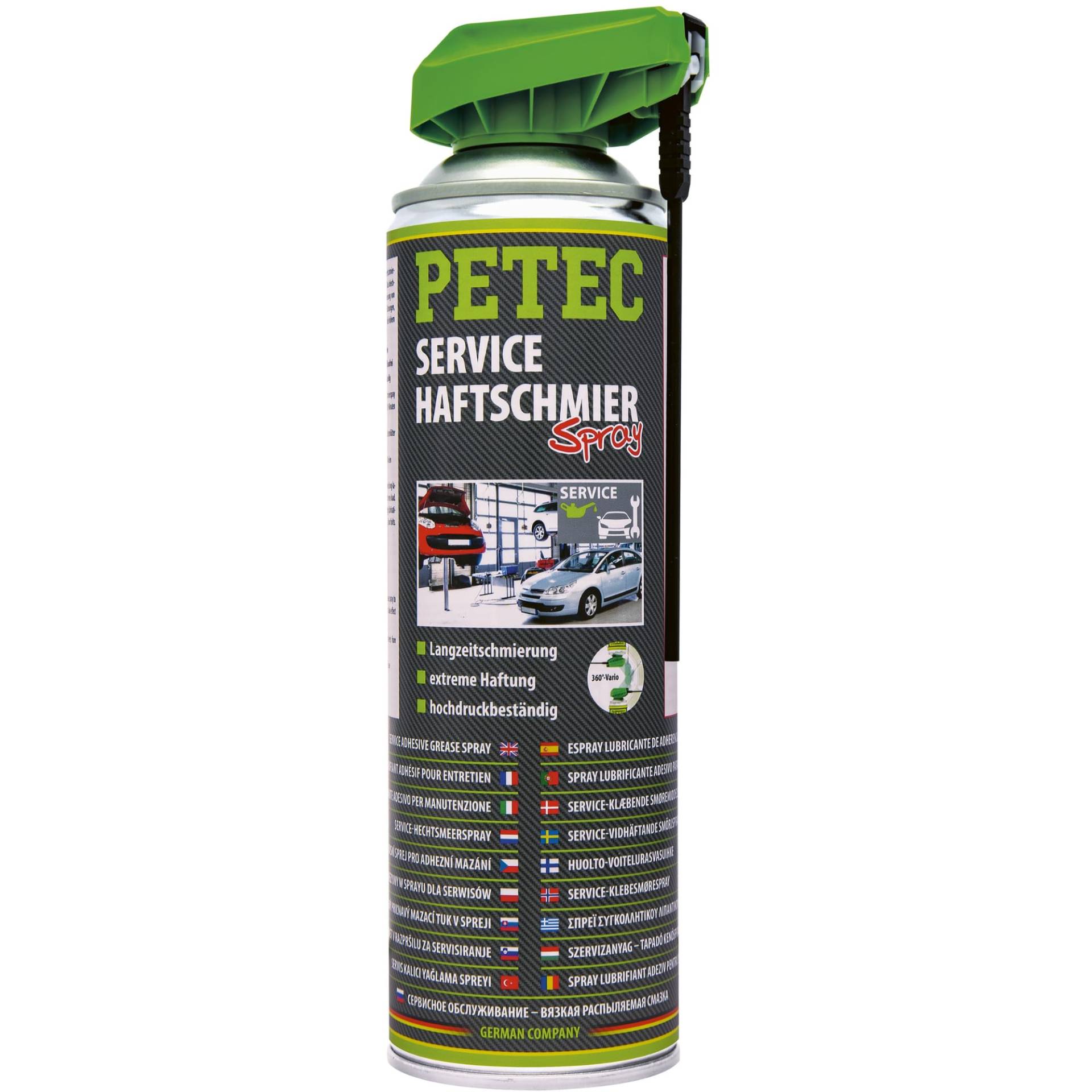 PETEC Service-Haftschmierspray, 500 ml 71550 von PETEC