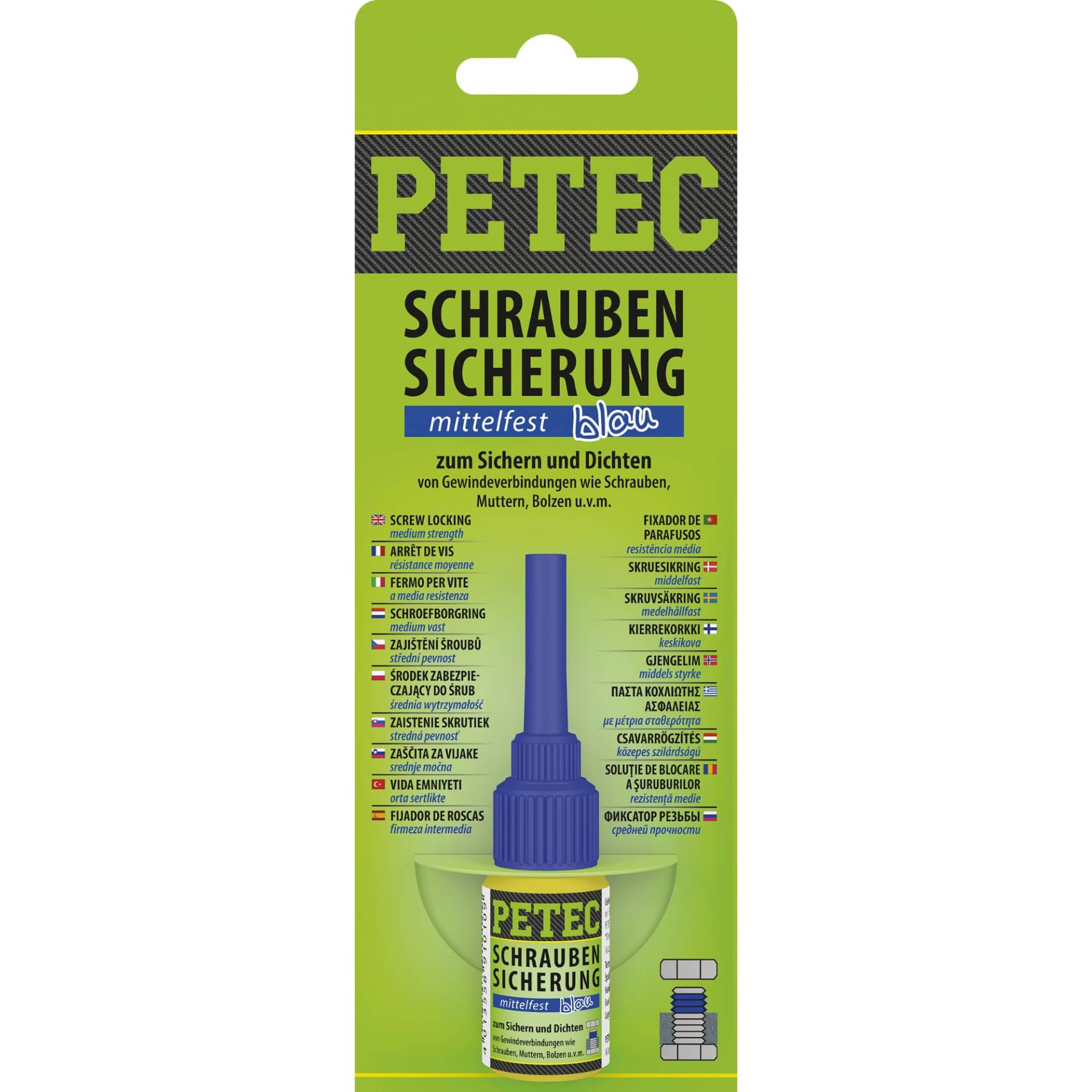 Petec 91005 Schraubensicherung Mittlefest, 5 g Petec 91005 Schraubensicherung Mittlefest, 5 g von PETEC