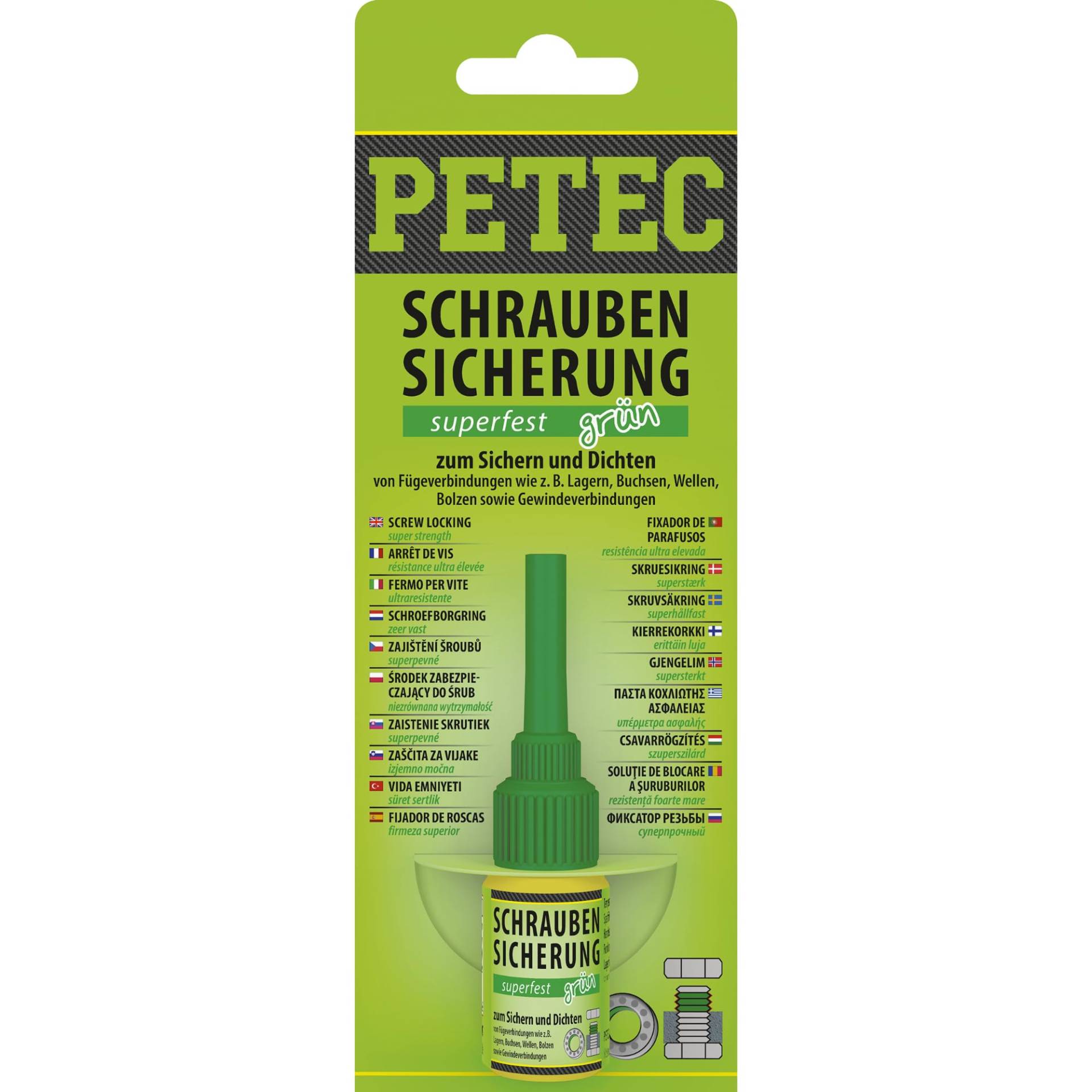 Petec 93005 Schraubensicherung Superfest, 5 g von PETEC