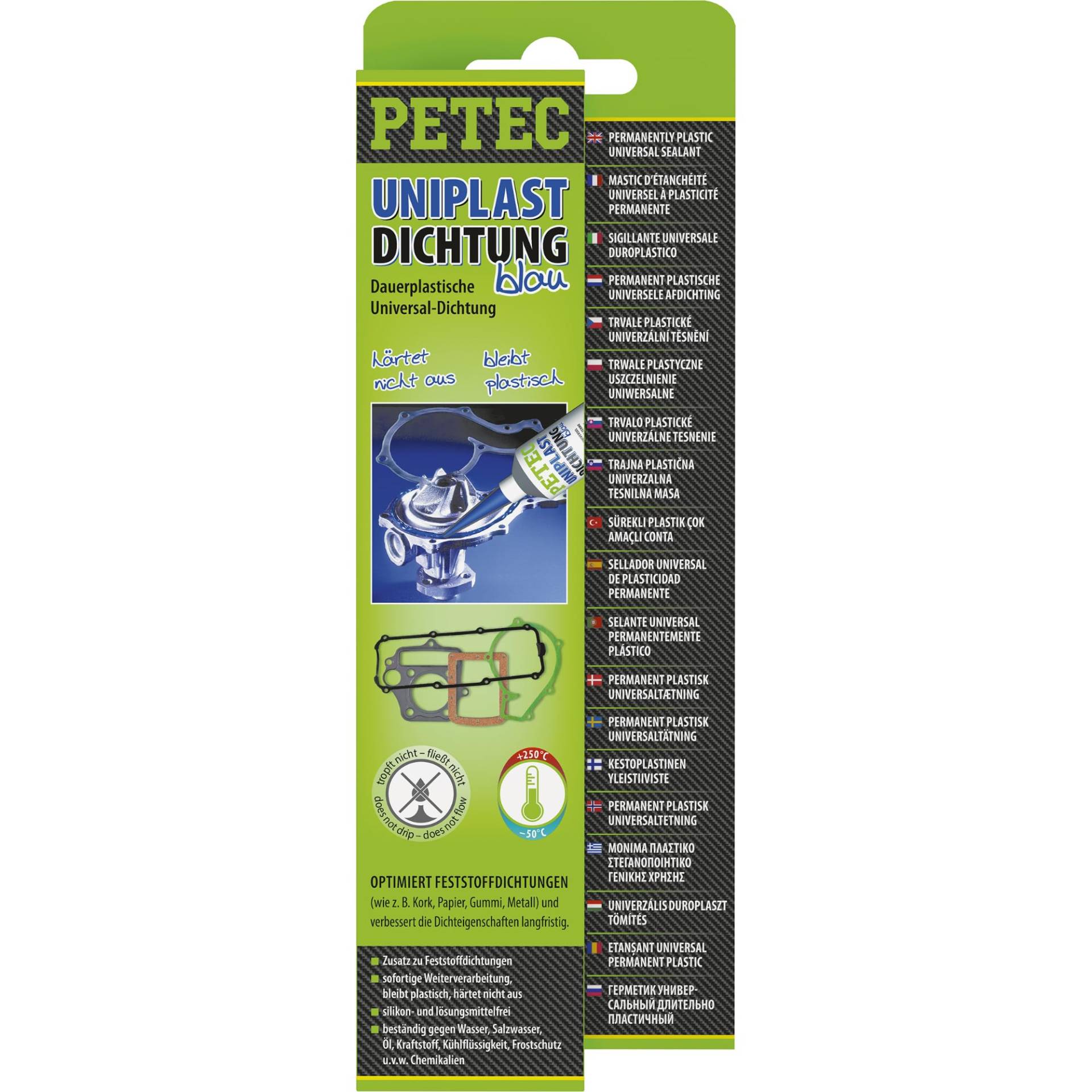 PETEC Uniplastdichtung blau, dauerplastisch 80 ml Tube 97510 PETEC Uniplastdichtung blau, dauerplastisch 80 ml Tube 97510 von PETEC