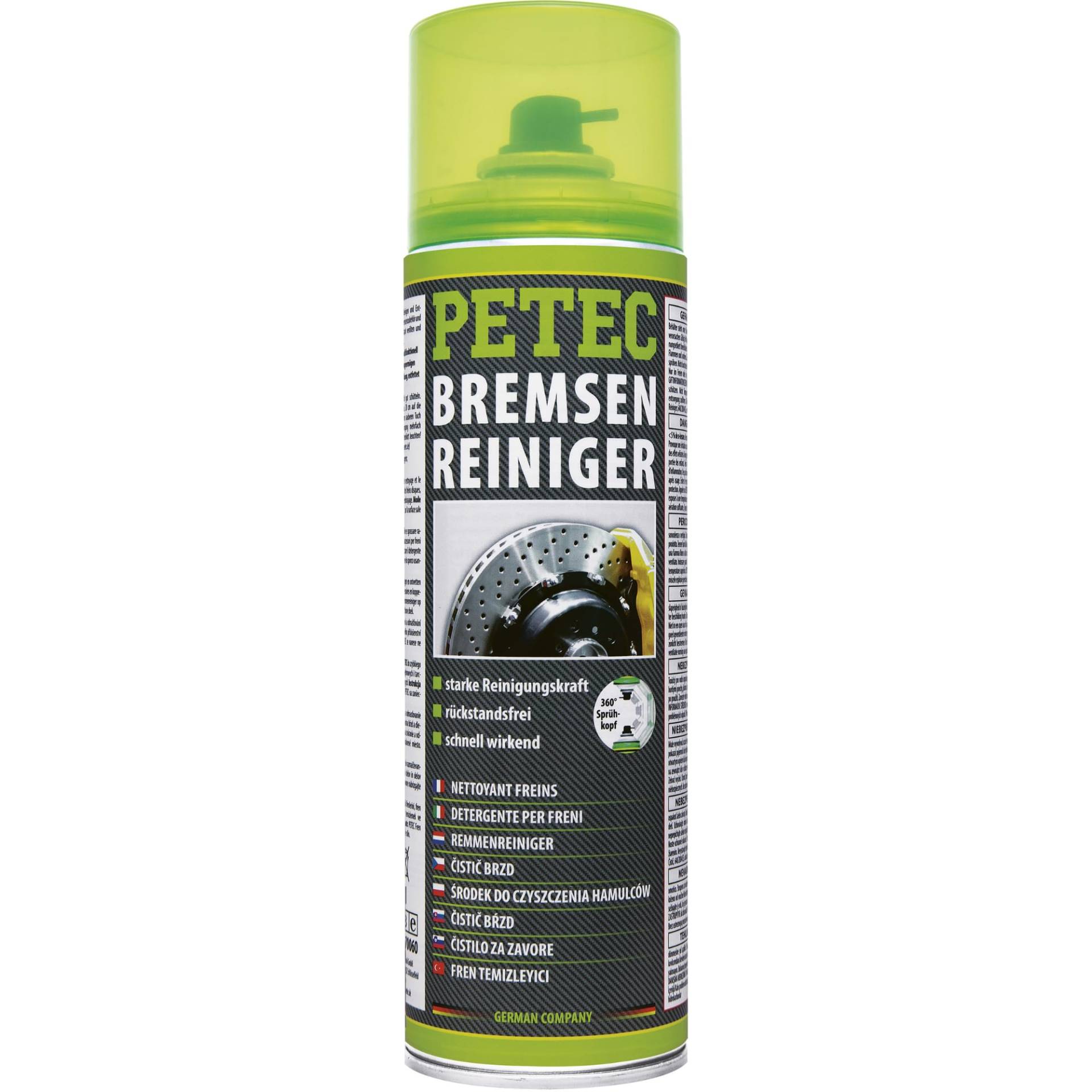 PETEC Bremsenreiniger Spray Auto 500 ml Entfetter Bremsen Reiniger für Bremse und Zubehör, Scheibenbremse, Kupplungsteile. KFZ Bremsreiniger 70060 PETEC Bremsenreiniger Spray Auto 500 ml Entfetter Bremsen Reiniger für Bremse und Zubehör, Scheibenbremse, Kupplungsteile. KFZ Bremsreiniger 70060 von PETEC