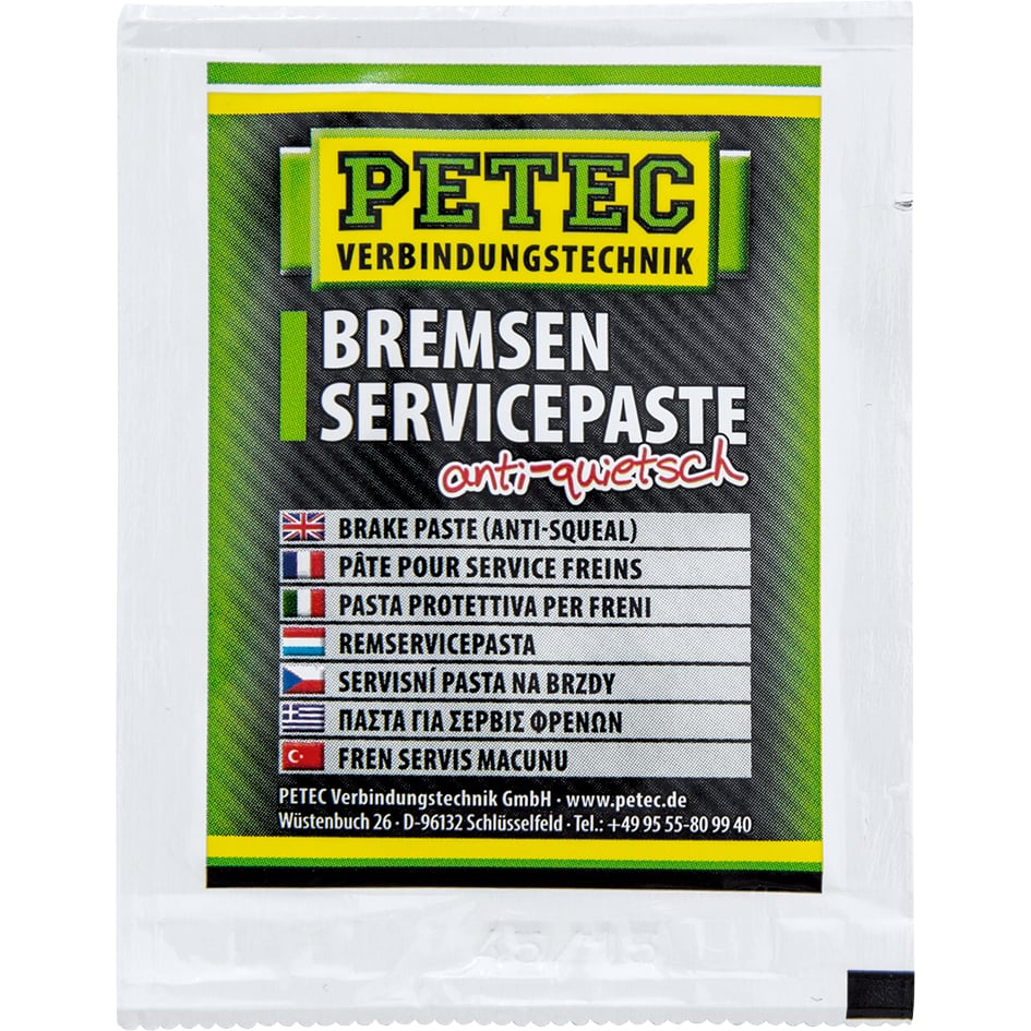 Petec Bremsen Servicepaste anti-quietsch 5g Petec Bremsen Servicepaste anti-quietsch 5g von Petec