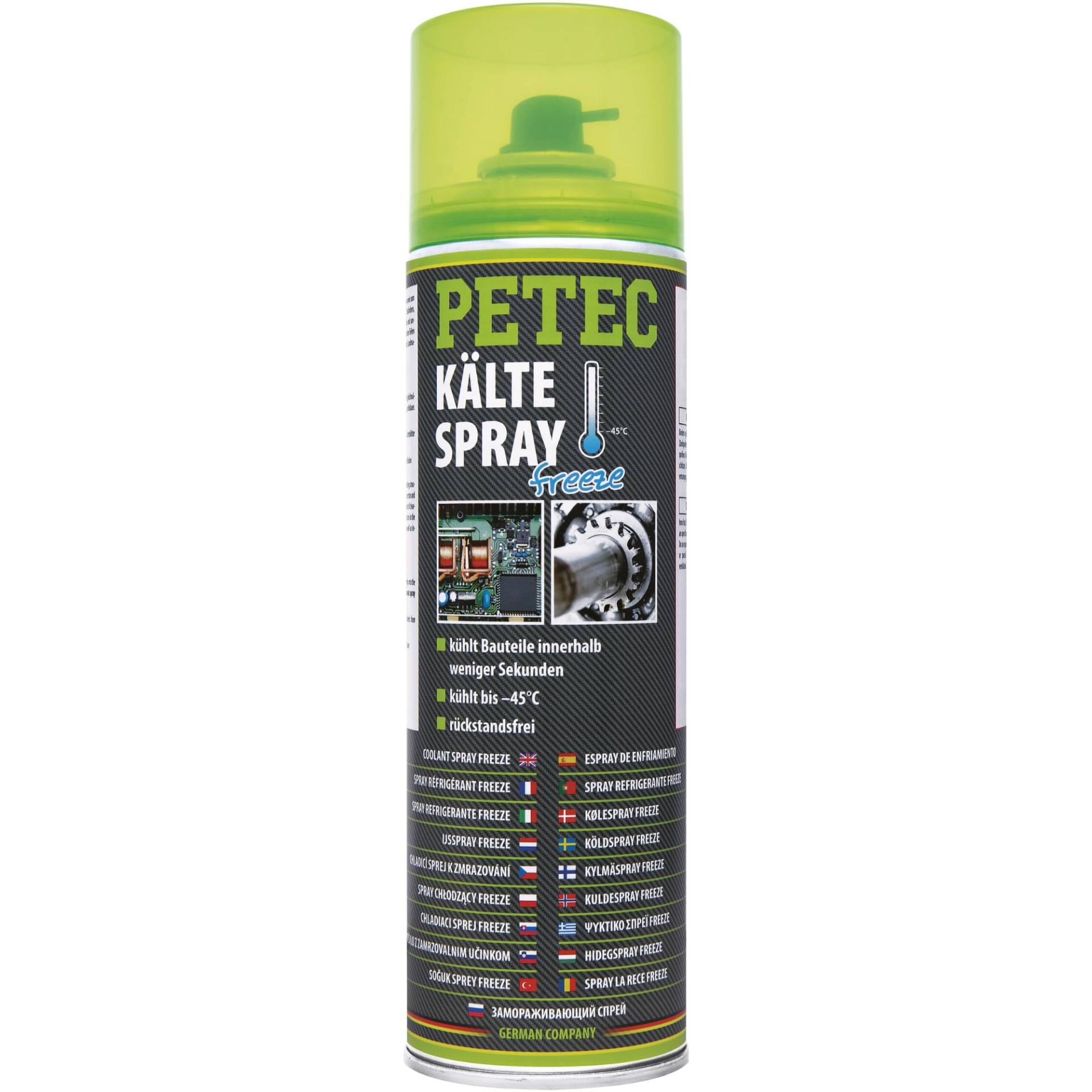 PETEC 71950 KälteSpray Freeze Kühlspray Eisspray Vereisungsspray 400ml bis -45°C PETEC 71950 KälteSpray Freeze Kühlspray Eisspray Vereisungsspray 400ml bis -45°C von PETEC