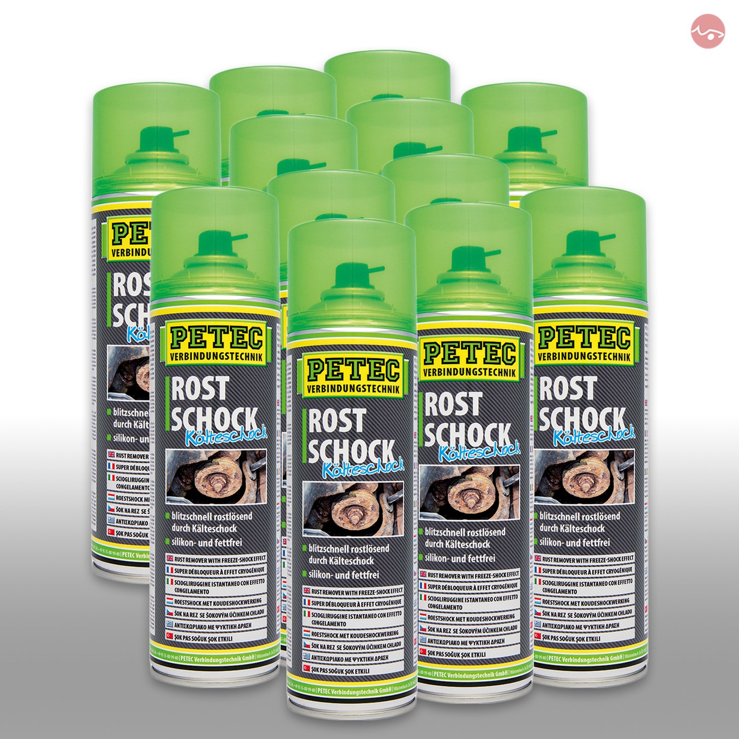 Petec_bundle 12x PETEC ROSTSCHOCK KÄLTESCHOCK Spraydose Kälteschrumpfung 500 ML 70150 Petec_bundle 12x PETEC ROSTSCHOCK KÄLTESCHOCK Spraydose Kälteschrumpfung 500 ML 70150 von Petec_bundle