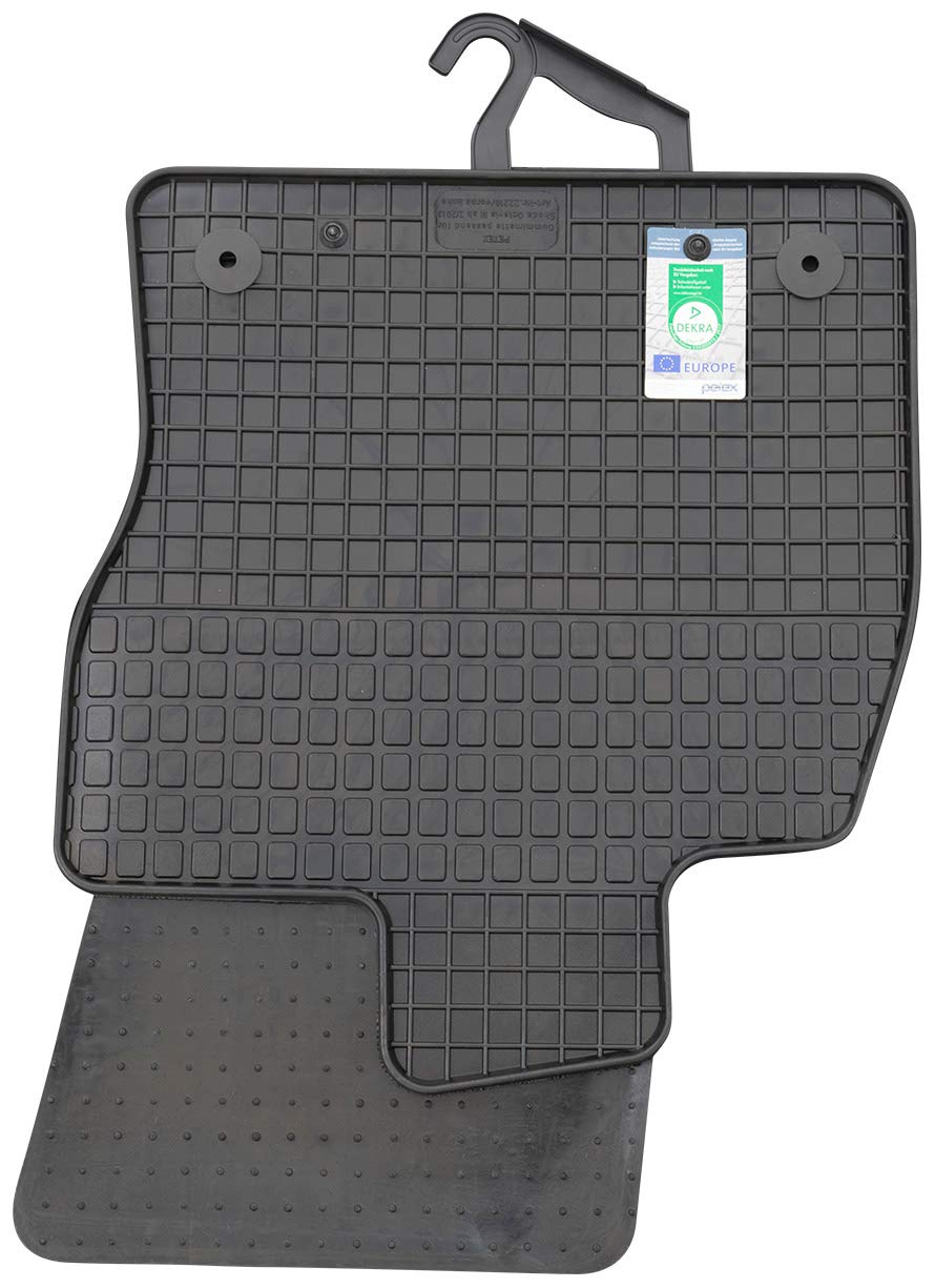 PETEX Gummimatten passend für Octavia III Limousine ab 02/2013-03/2020 / Kombi ab 05/2013 -03/2020 / Octavia Scout ab 10/2014-03/2020 Fußmatten schwarz 4-teilig PETEX Gummimatten passend für Octavia III Limousine ab 02/2013-03/2020 / Kombi ab 05/2013 -03/2020 / Octavia Scout ab 10/2014-03/2020 Fußmatten schwarz 4-teilig von PETEX