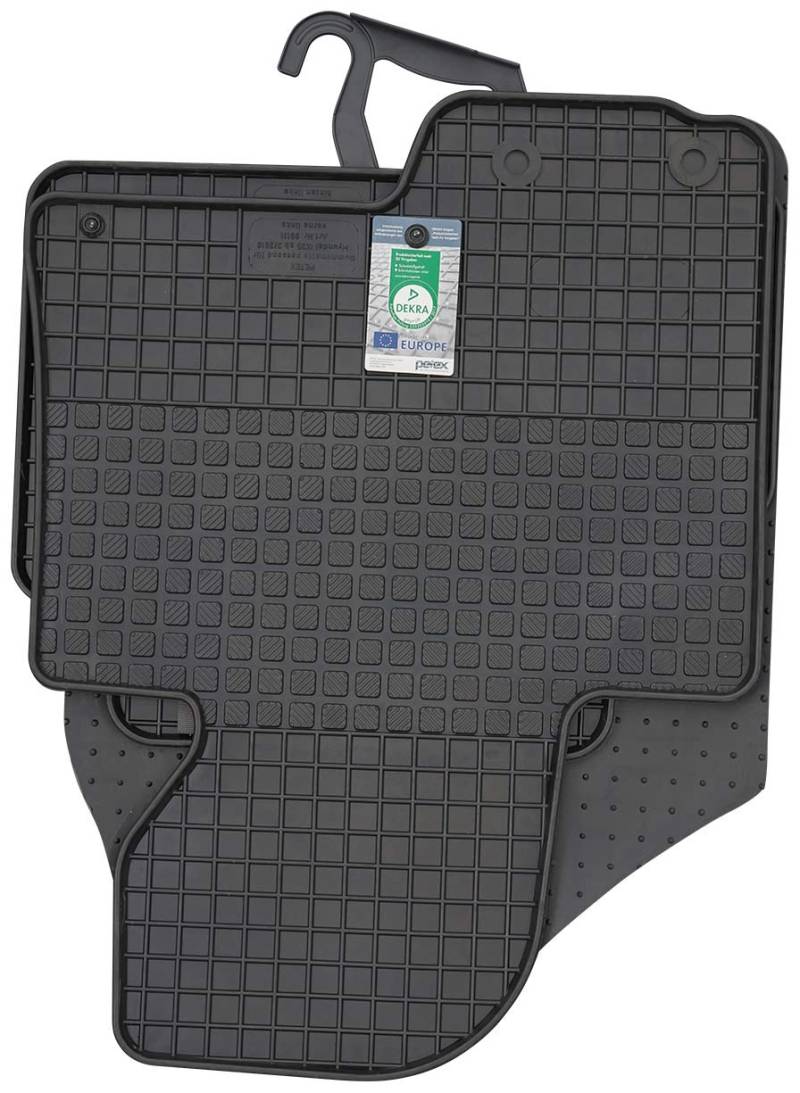 PETEX Gummimatten passend für iX35 ab 03/2010-06/2015 Fußmatten schwarz 4-teilig von PETEX