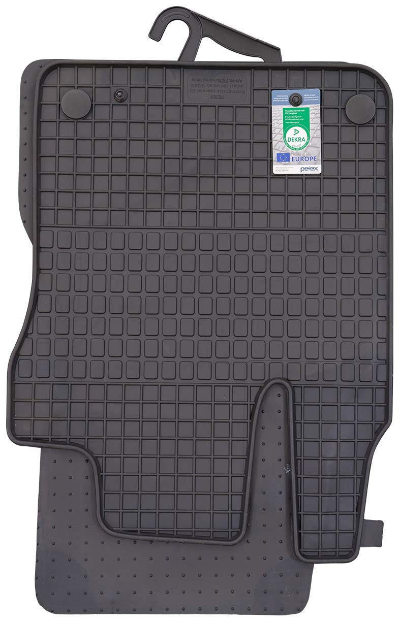 PETEX Gummimatten passend für fortwo ab 11/2014 / fortwo Cabrio ab 02/2016 Fußmatten schwarz 2-teilig PETEX Gummimatten passend für fortwo ab 11/2014 / fortwo Cabrio ab 02/2016 Fußmatten schwarz 2-teilig von PETEX