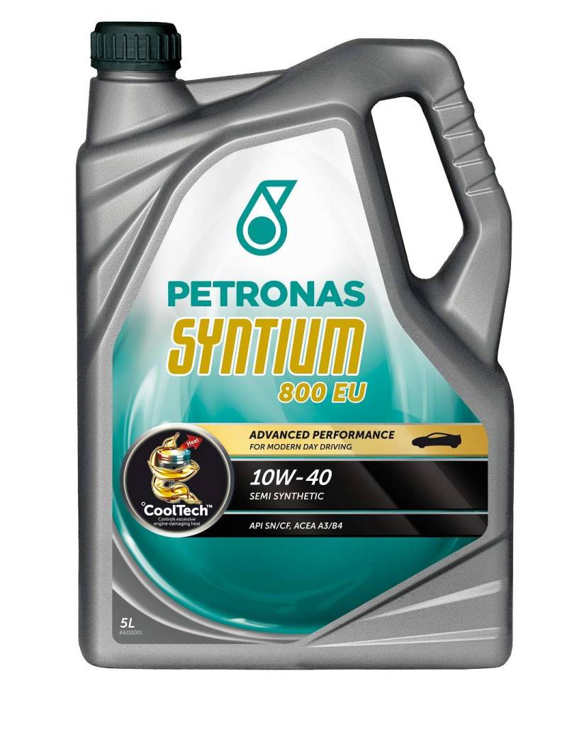 Petronas SYNTIUM 1000 10W40 Synthetisches Motorenöl, 5-Liter-Flasche von ATOTOP