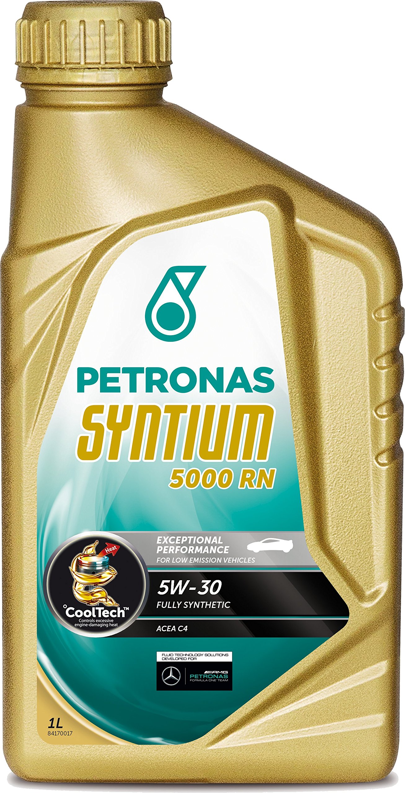 Petronas SYNTIUM 5000 RN 5W-30 Synthetisches Motorenöl, 1 Liter von Syntium