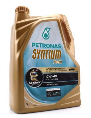 Petronas Syntium 7000 0W-40 Motoröl 5l von Syntium