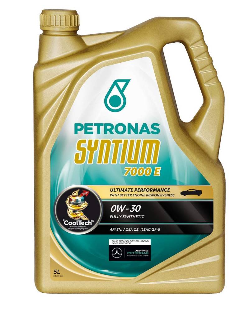 PETRONAS SYNTIUM 7000 E Motoröl Öl 0W-30 0W30 ACEA C2 PSA B71 2312 - 5L 5 Liter von Syntium