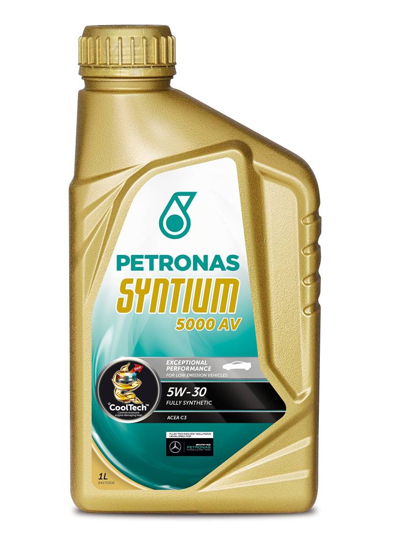 1L 1 Liter PETRONAS SYNTIUM 5000 AV 5W-30 Motoröl Öl MB 229.51 VW 504/507.00 von Syntium