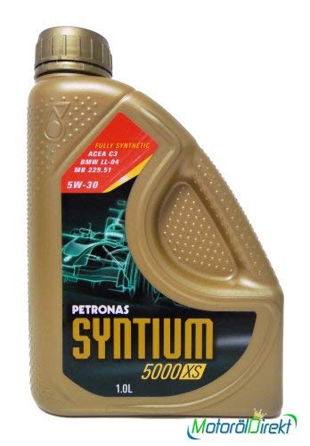 Petronas Syntium 5000 XS 5W-30 Motoröl 1l von Petronas