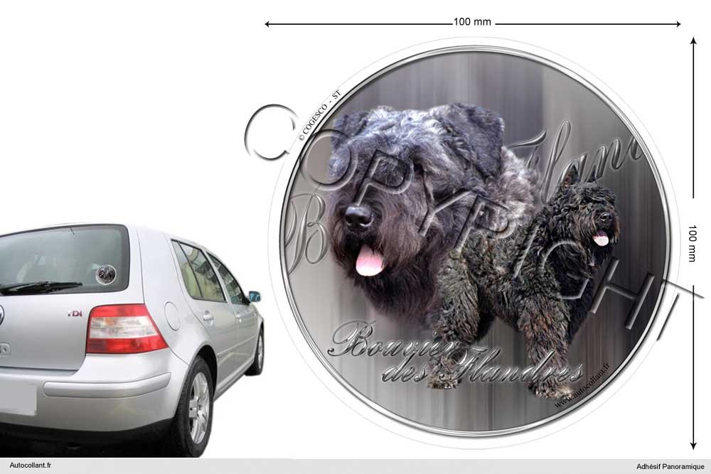 Pets-easy Circular Aufkleber Hund 10 cm Bouvier des Flandres Pets-easy Circular Aufkleber Hund 10 cm Bouvier des Flandres von Pets-easy