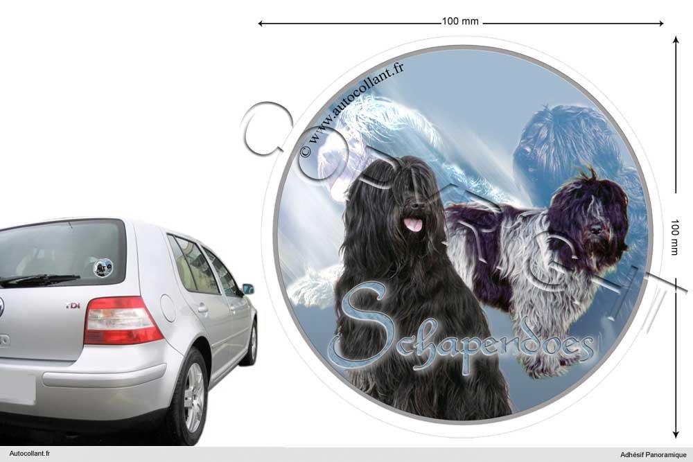 Pets-easy Circular Aufkleber Hund 10 cm Schapendoes Pets-easy Circular Aufkleber Hund 10 cm Schapendoes von Pets-easy