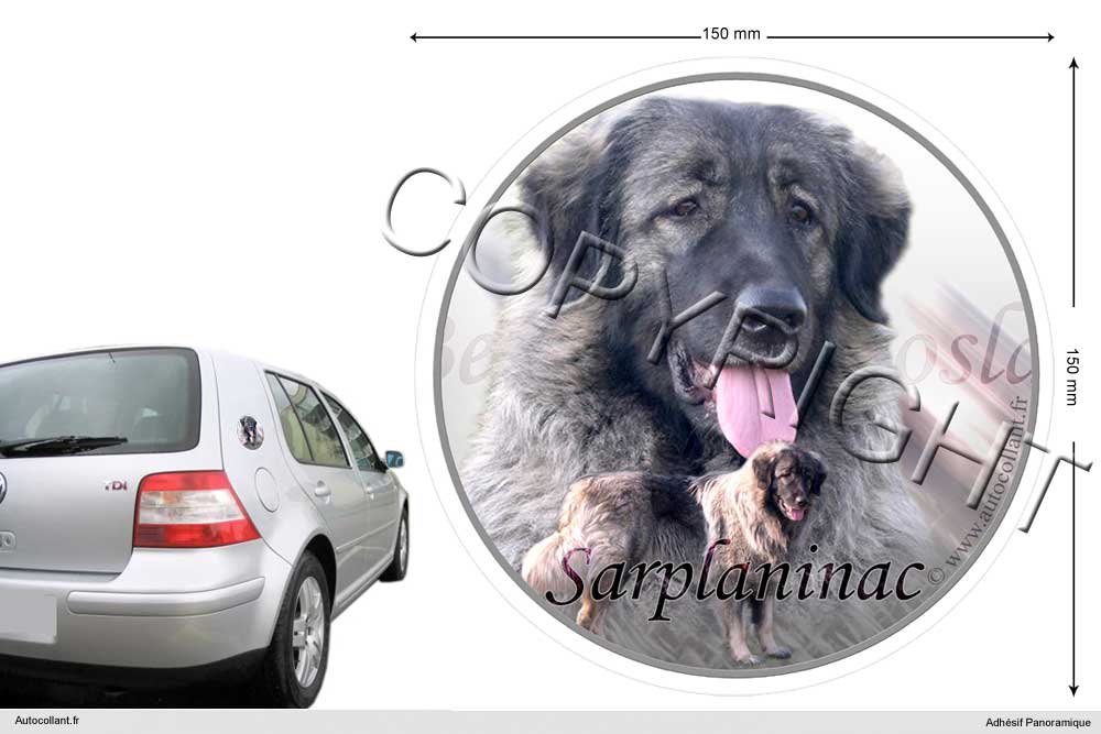Pets-easy Circular Aufkleber Hund 15 cm Sarplaninac Pets-easy Circular Aufkleber Hund 15 cm Sarplaninac von Pets-easy