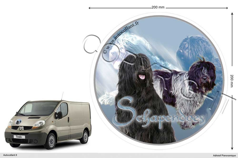 Pets-easy Circular Aufkleber Hund 20 cm Schapendoes Pets-easy Circular Aufkleber Hund 20 cm Schapendoes von Pets-easy