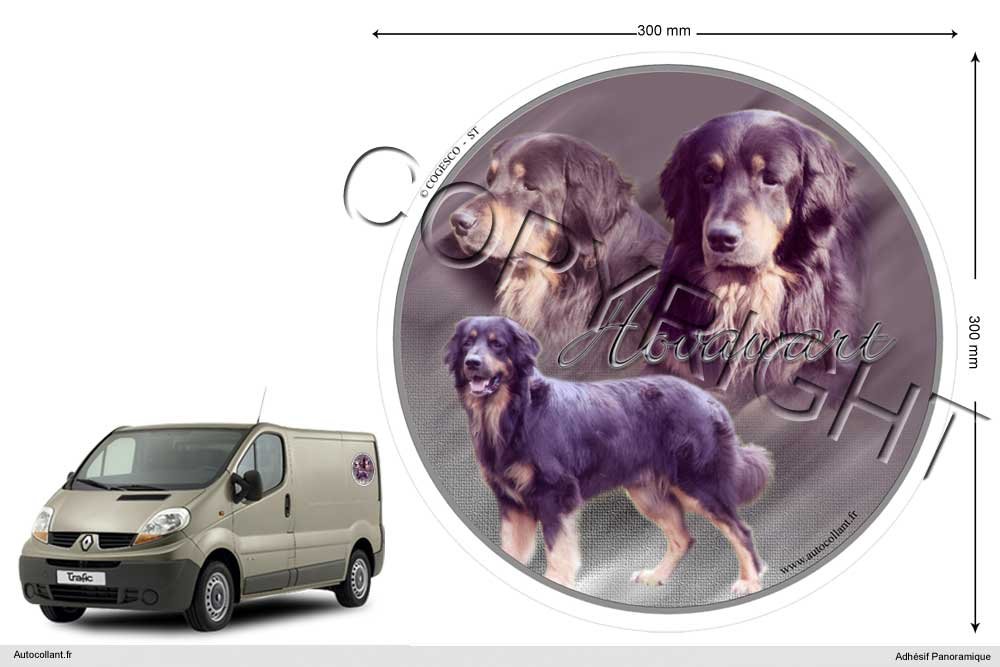 Pets-easy Circular Aufkleber Hund 30 cm Hovawart Pets-easy Circular Aufkleber Hund 30 cm Hovawart von Pets-easy