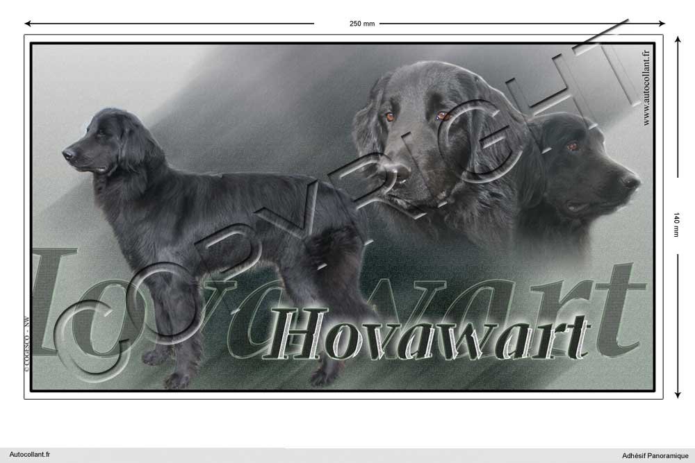 Pets-easy Rechteckige Aufkleber Hund 25 cm Hovawart Pets-easy Rechteckige Aufkleber Hund 25 cm Hovawart von Pets-easy