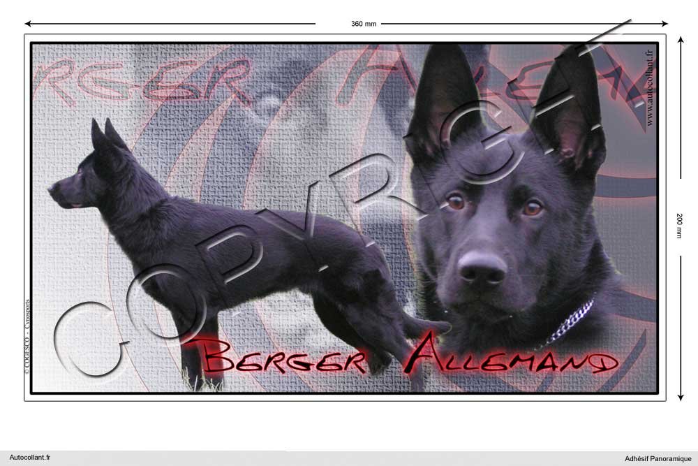 Pets-easy Rechteckige Aufkleber Hund 36cm Deutscher Schäferhund Pets-easy Rechteckige Aufkleber Hund 36cm Deutscher Schäferhund von Pets-easy