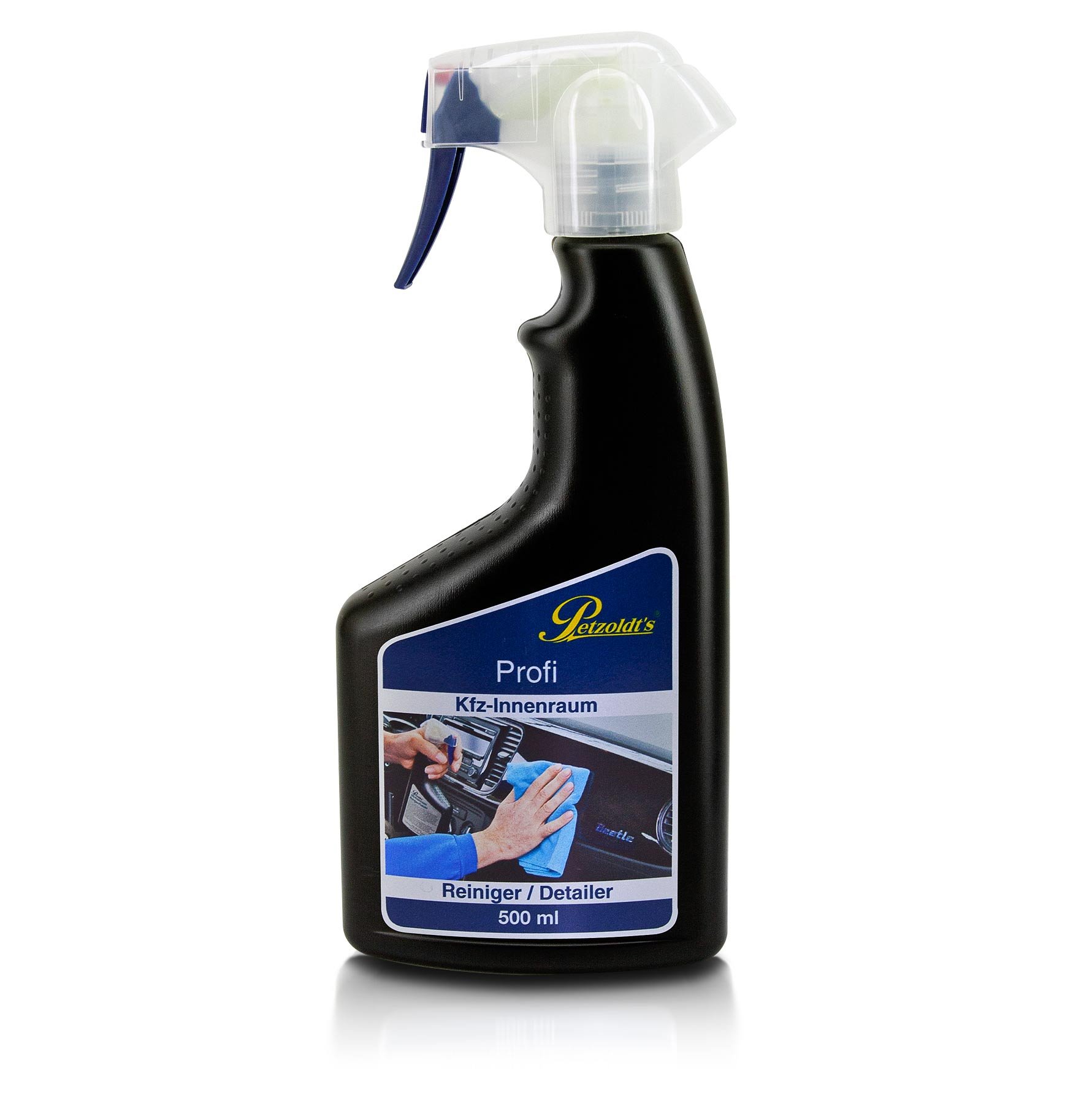 500 ml Petzoldts Profi Kfz-Innenraum Reiniger und Detailer, für Hochglanz-, Matt- und Seidenmatt-Kunststoffoberflächen im Auto - Spray zur perfekten Cockpitpflege und Interior-Reinigung 500 ml Petzoldts Profi Kfz-Innenraum Reiniger und Detailer, für Hochglanz-, Matt- und Seidenmatt-Kunststoffoberflächen im Auto - Spray zur perfekten Cockpitpflege und Interior-Reinigung von Petzoldt's