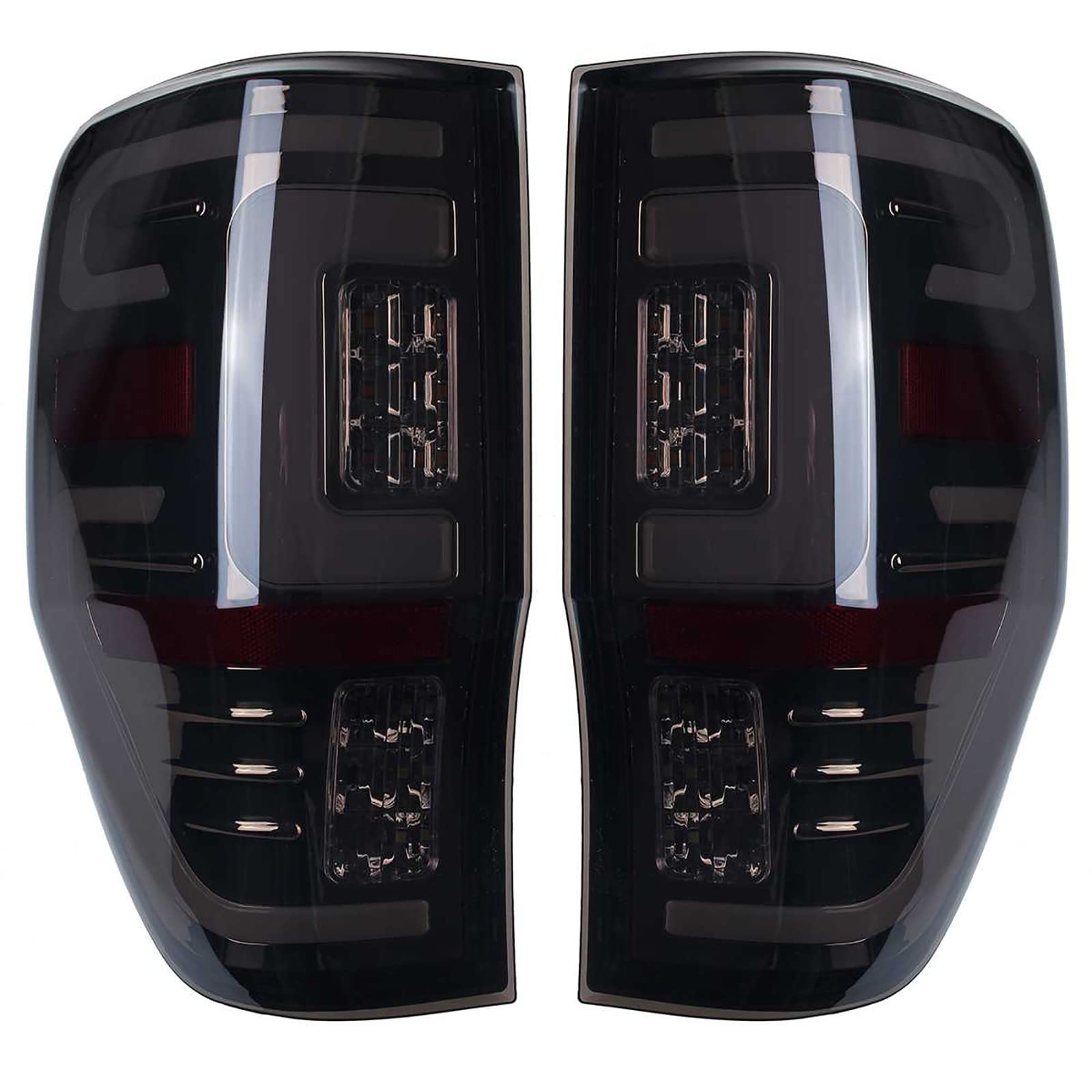 Pevolgen Rücklicht Für Ford Ranger Raptor T6 T7 PX XL XLT MK1 MK2 2012-2019 Rückleuchten LED DIY Auto Licht Hintere Bremsleuchte 1 Paar, Black Schwarz Pevolgen Rücklicht Für Ford Ranger Raptor T6 T7 PX XL XLT MK1 MK2 2012-2019 Rückleuchten LED DIY Auto Licht Hintere Bremsleuchte 1 Paar, Black Schwarz von Pevolgen