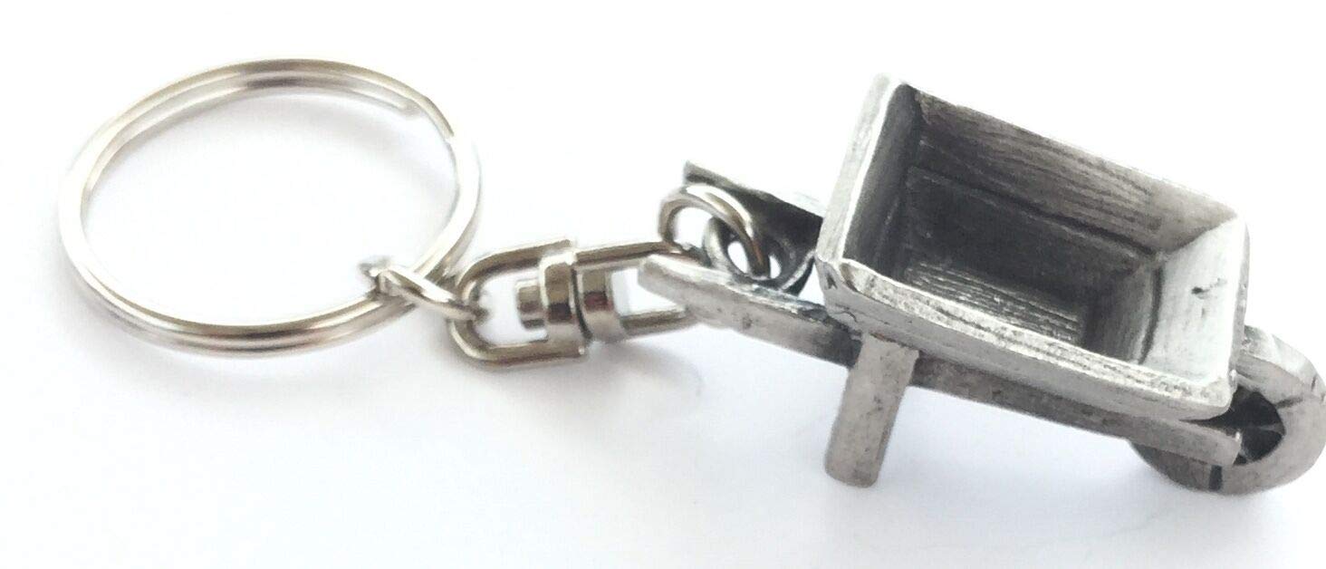 Pewter Keychains Hochwertig Hartzinn Schubkarre Schlüsselanhänger mit Geschenkbeutel Pewter Keychains Hochwertig Hartzinn Schubkarre Schlüsselanhänger mit Geschenkbeutel von Pewter Keychains