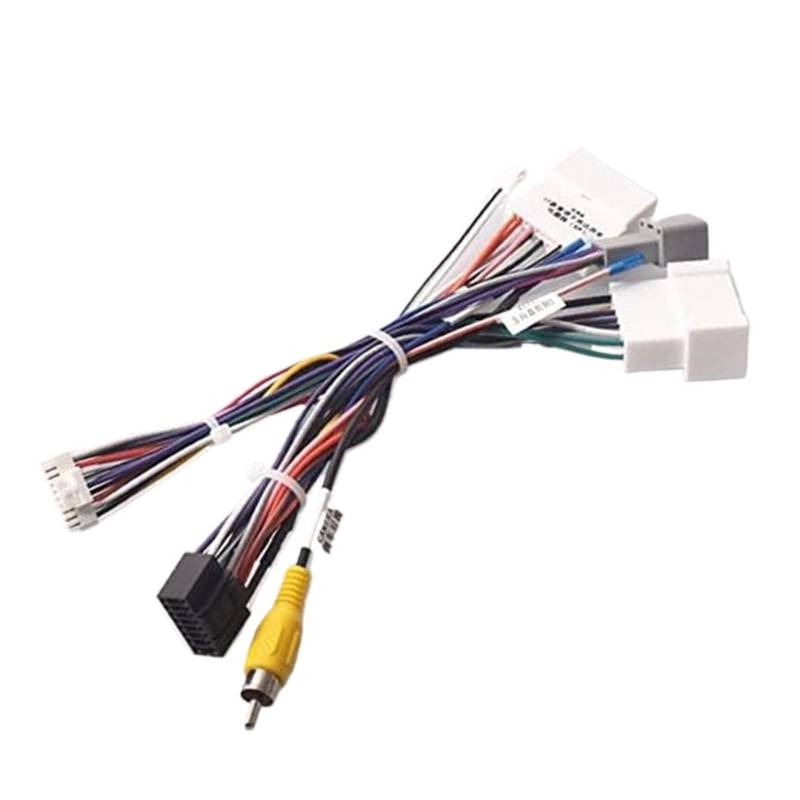 Autoradio-Adapterkabel, Pexorin Auto Radio Stereo Kabelbaum Kabel Adapter Android 16pin, for Renault, Captur Clio 2017 2018 2019, for Dacia, von Pexorin
