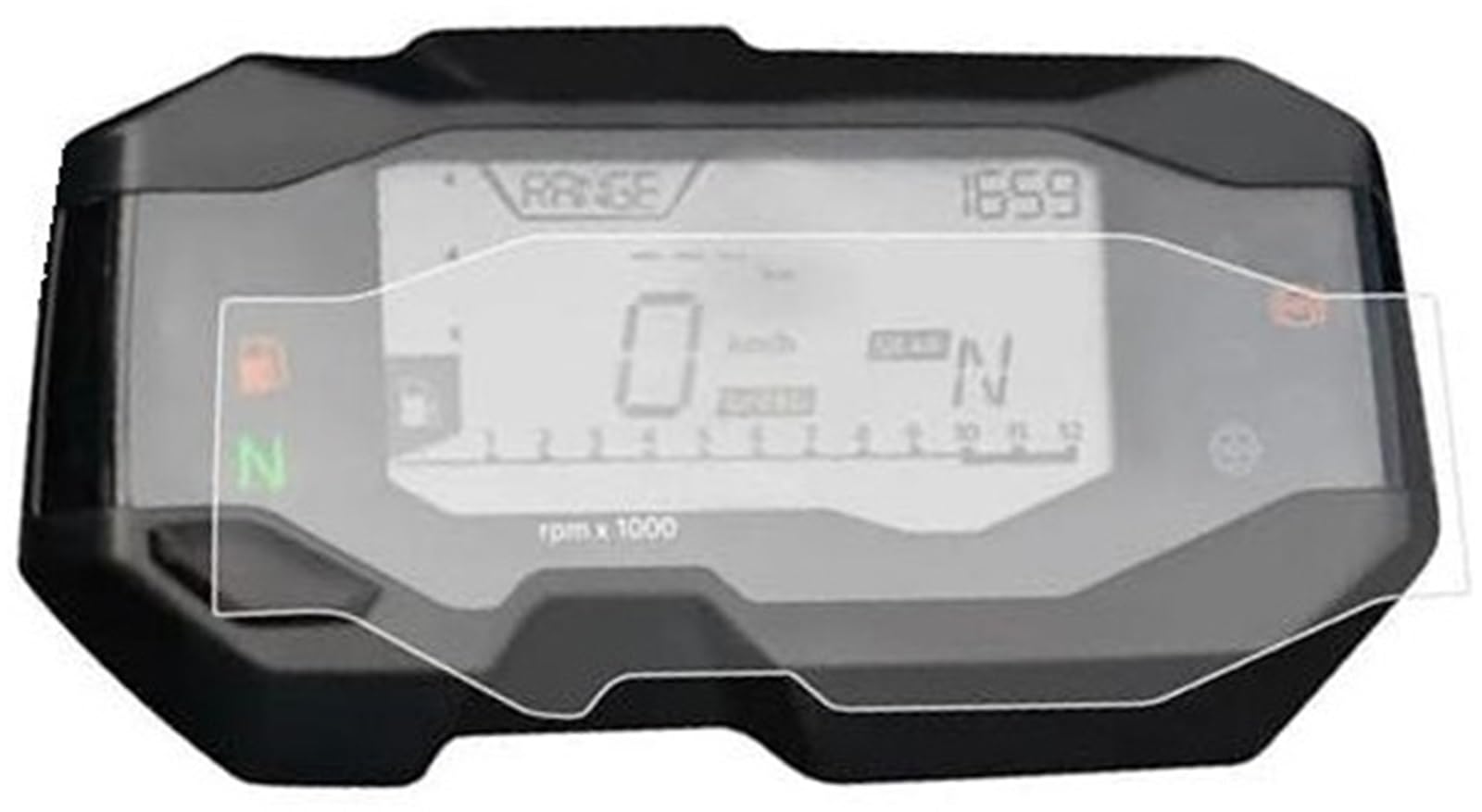Motorrad-Instrumententafelfolie, Pexorin Displayschutzfolie, for G310R G310GS 2017–2021 G310 RG 310 GS Motorrad-Instrumentenblock, Kratzschutzfolie, Armaturenbrett-Bildschirmschutz(Black 1 Kit) von Pexorin