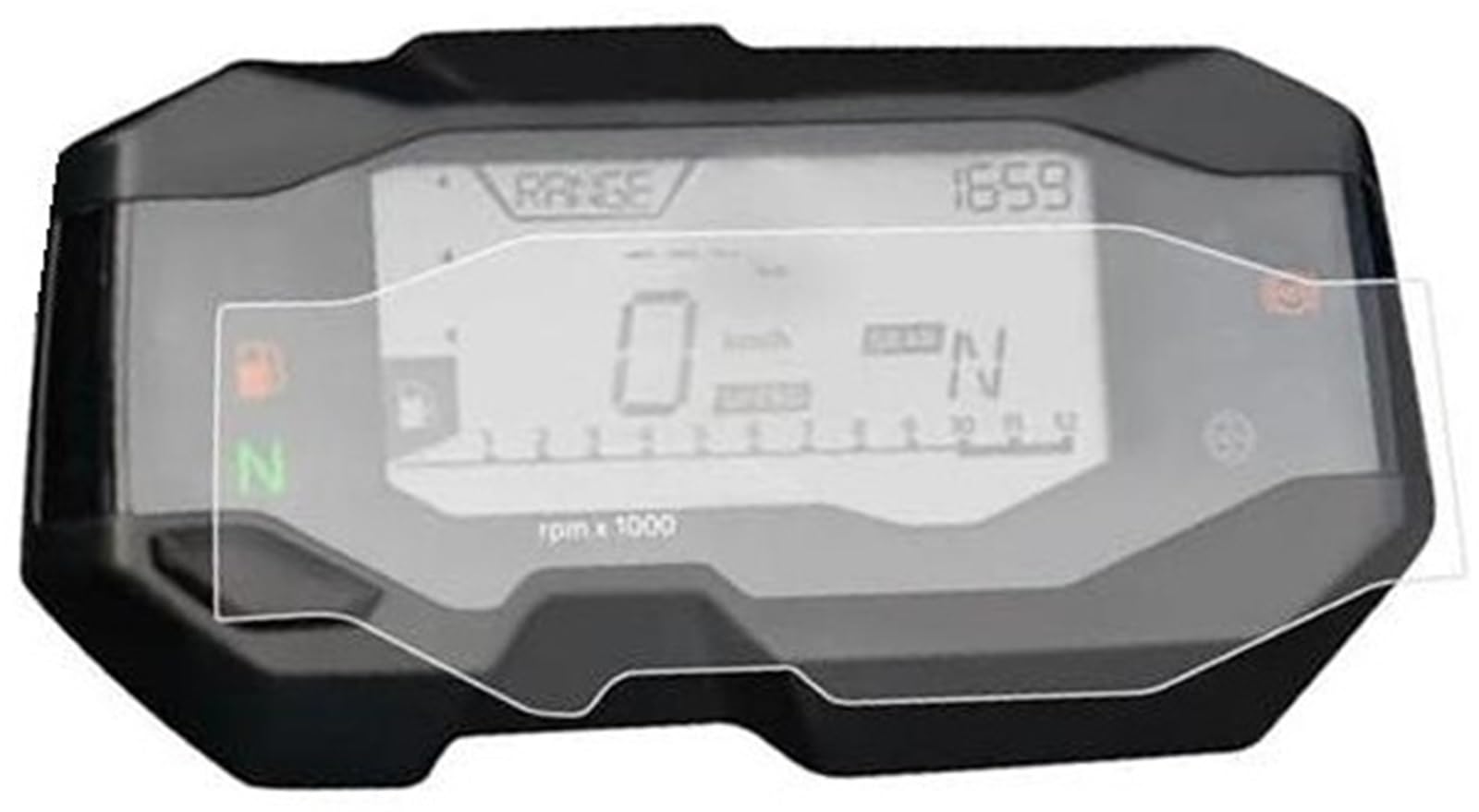 Motorrad-Instrumententafelfolie, Pexorin Displayschutzfolie, for G310R G310GS 2017–2021 G310 RG 310 GS Motorrad-Instrumentenblock, Kratzschutzfolie, Armaturenbrett-Bildschirmschutz(Black 2 Kit) von Pexorin