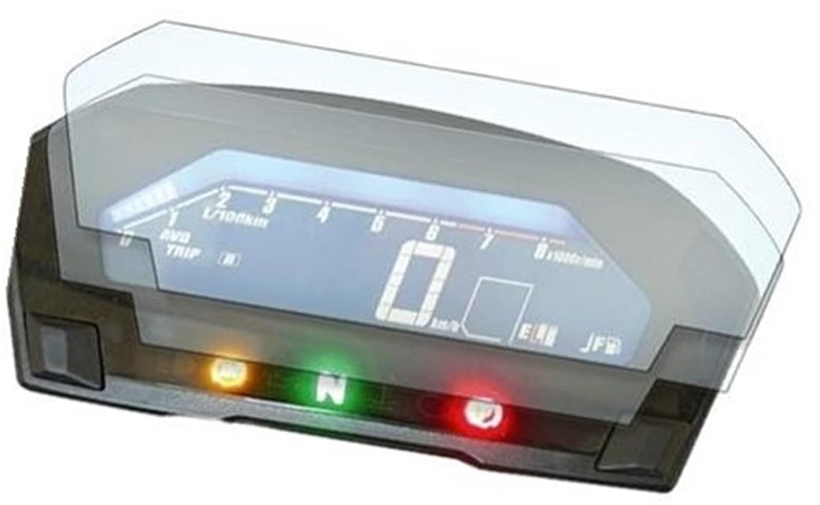 Motorrad-Instrumententafelfolie, Pexorin Displayschutzfolie, for NC750 NC750S NC750X 2016–2020, Motorrad-Instrumentenblock, Kratzbildschirm-Schutzfolie, Armaturenbrett-Displayschutz(Black 1 Set) von Pexorin
