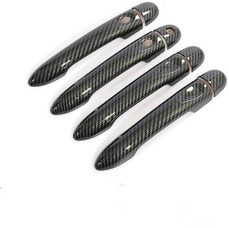 Pexorin, for Lada, XRAY Cross Xrey X Ray X-RAY 2015 2016 2017 2018 2019 Kohlefaser-Autotürgriffabdeckung Autotürgriffabdeckung(Black 4dr 1 Key 2 Buttons) von Pexorin