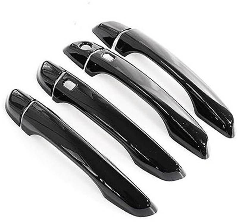 Pexorin, for Peugeot, 3008 2017 2018 2019 2020 2021 2022 Autotürgriffabdeckung aus glänzendem Chrom Autotürgriffabdeckung(Black 2 Sensors) von Pexorin