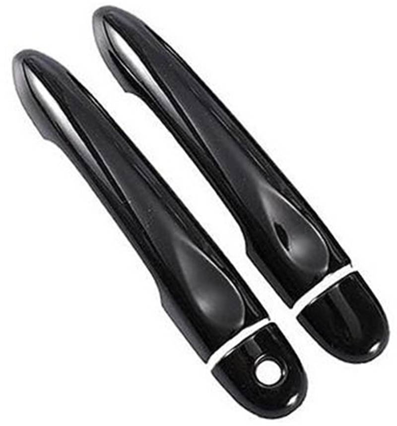 Pexorin, for Renault, Megane 3 MK3 III 2008 2009 2010 2011 2012 2013 2014 2016, glänzend Schwarze Autotürgriffabdeckung Autotürgriffabdeckung(Black 2dr 1 Key No Button) von Pexorin