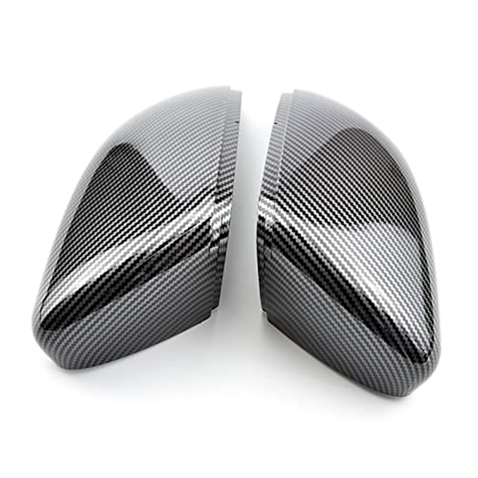Pexorin 1 Paar Abdeckkappen for Seitenspiegel, for Golf 6 MK6 R GTI VI 2009-2013 Zieraufkleber Carbon Schwarz Rückspiegelabdeckung Außenspiegel Ersatzteile Auto-Außenspiegelabdeckung(CARBON LOOK BLACK Pexorin 1 Paar Abdeckkappen for Seitenspiegel, for Golf 6 MK6 R GTI VI 2009-2013 Zieraufkleber Carbon Schwarz Rückspiegelabdeckung Außenspiegel Ersatzteile Auto-Außenspiegelabdeckung(CARBON LOOK BLACK von Pexorin