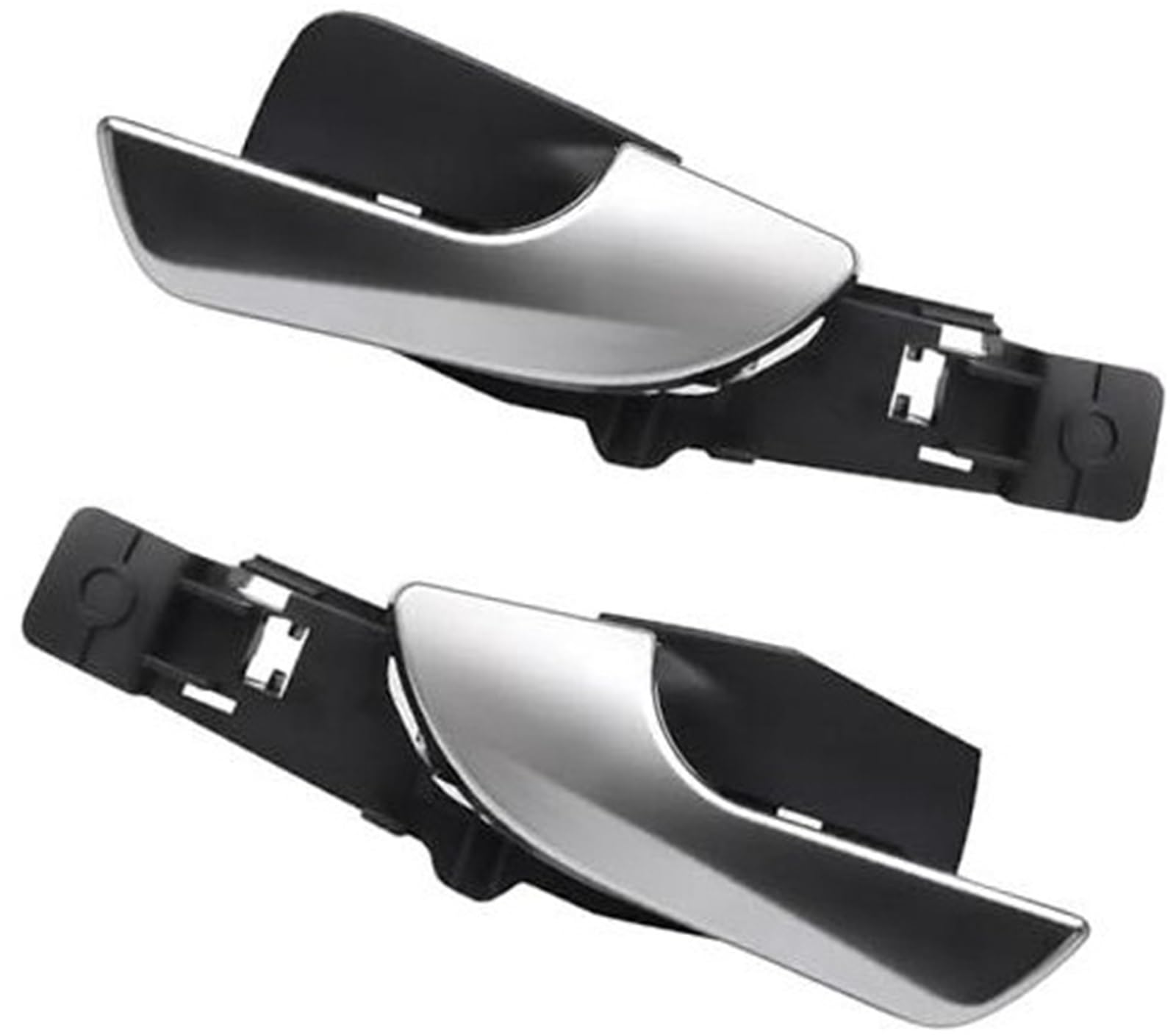 Pexorin 156092167 156092165 for Alfa for Romeo for Giulietta 2010-2019 Vorne Links Rechts Auto Innen Tür Griff Interne Griff Auto-Innentürgriff(Black Pair) von Pexorin