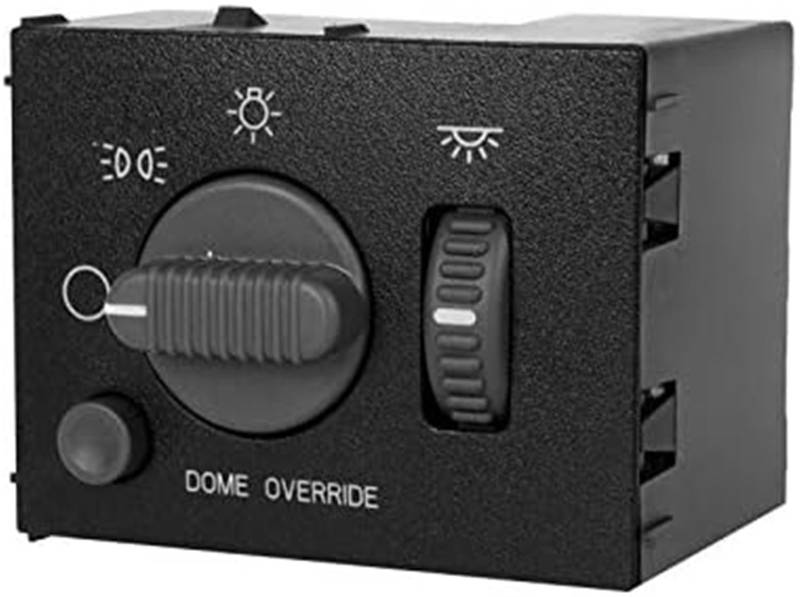 Pexorin 15755595 Ersatz-Scheinwerferschalter, for 1999-2002, for Chevy, Silverado Avalanche Suburban, for GMC Sierra Yukon, Scheinwerfer-Dimmschalter Ersatz # D1534G, for DS,-968 Scheinwerfer-Kippscha von Pexorin