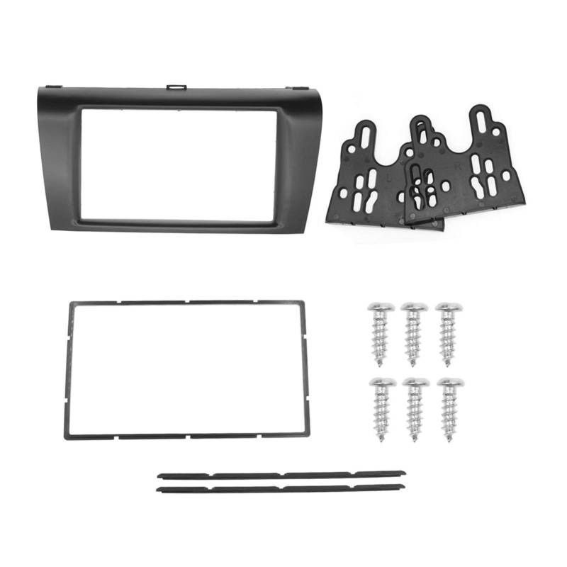 Pexorin 2-DIN-Autoradio-Einbau-Adapter, for Mazda, 3 Axela 2004–2009, CD-Stereo-Panel-Rahmenverkleidungs-Set, 173 x 98 mm, 178 x 100 mm, 178 x 102 mm Autoradio-Blende von Pexorin