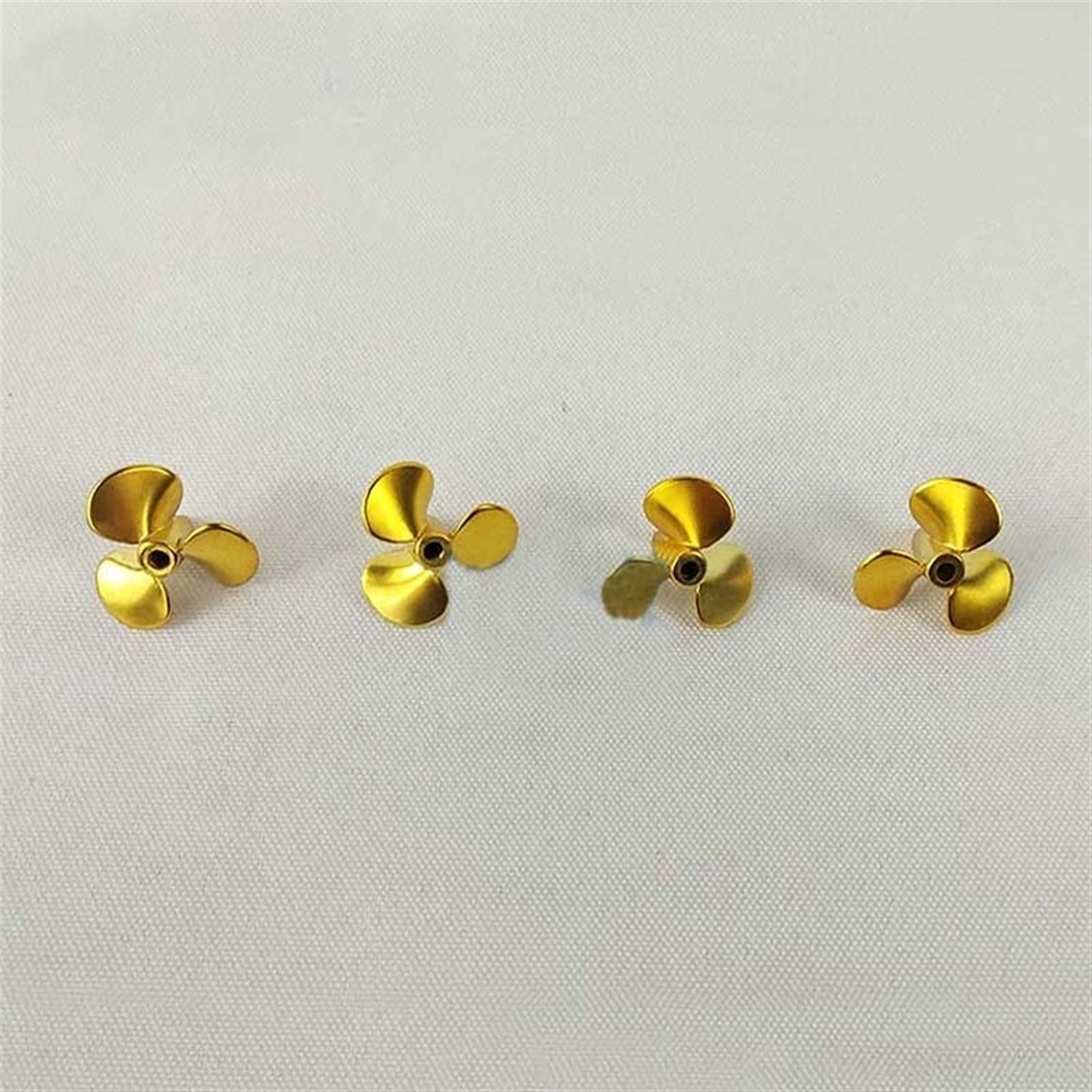 Pexorin 2 Paar 3-Blatt-Propeller aus Metallpaddellegierung, vollständiger Immersionspropeller, for RC-Boot-DIY-Modellschiff-Laufrad mit Wellenlochdurchmesser 3 mm Ferngesteuerter Bootspropeller Pexorin 2 Paar 3-Blatt-Propeller aus Metallpaddellegierung, vollständiger Immersionspropeller, for RC-Boot-DIY-Modellschiff-Laufrad mit Wellenlochdurchmesser 3 mm Ferngesteuerter Bootspropeller von Pexorin