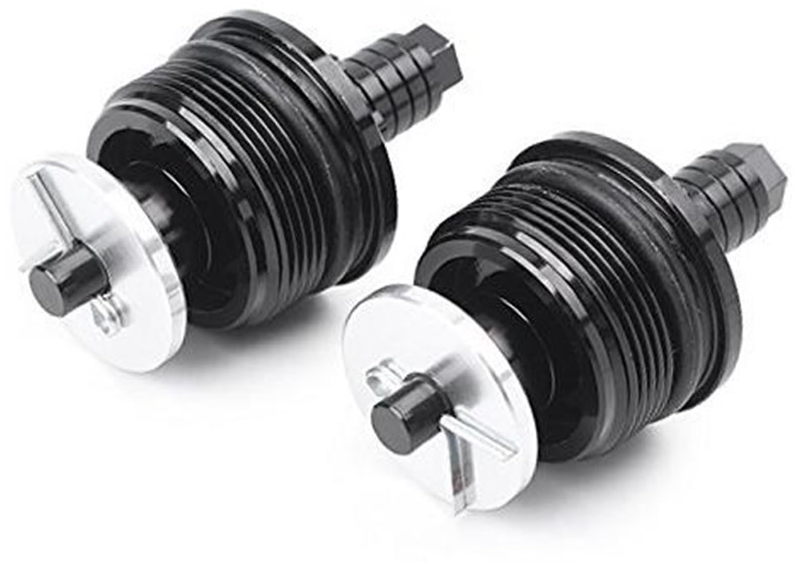 Pexorin 2 Stück 37 mm Vorderradgabel Stoßdämpfer Einstellschrauben Schrauben Kappenabdeckung CNC Schwarz Motorrad for CBR250R Motorrad-Vorderradgabelkappe Pexorin 2 Stück 37 mm Vorderradgabel Stoßdämpfer Einstellschrauben Schrauben Kappenabdeckung CNC Schwarz Motorrad for CBR250R Motorrad-Vorderradgabelkappe von Pexorin