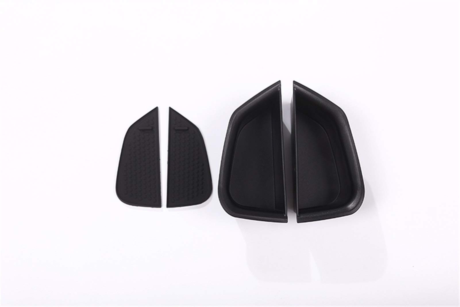 Pexorin 2 Stück Schwarze vordere Türgriff-Armlehnen-Behälter-Ablage-Aufbewahrungsbox mit Rutschfester Matte, for Alfa Romeo, Giulia 2017 Autozubehör Tür-Seiteneinsatz-Organizer-Box Pexorin 2 Stück Schwarze vordere Türgriff-Armlehnen-Behälter-Ablage-Aufbewahrungsbox mit Rutschfester Matte, for Alfa Romeo, Giulia 2017 Autozubehör Tür-Seiteneinsatz-Organizer-Box von Pexorin