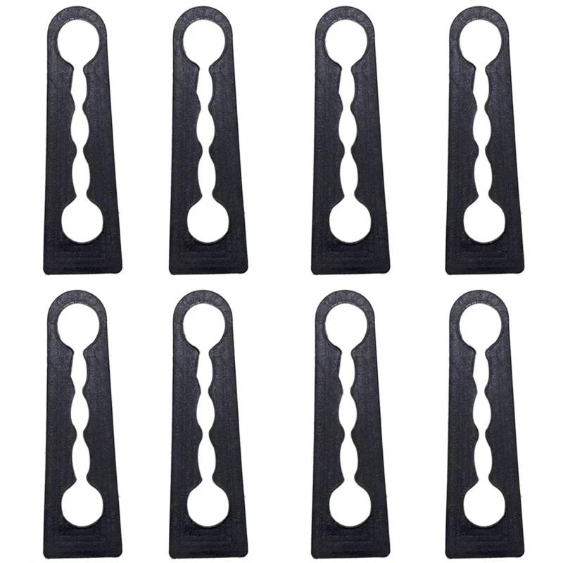 Pexorin 4X Auto Schalldämpfer Dämpfer Türschloss Puffer Trittschalldämmung Dämpfung, for Nissan, for Qashqai, J10 J11 2006-2023, Ersatz Zubehör Auto-Stoßdämpfer(8pc) von Pexorin