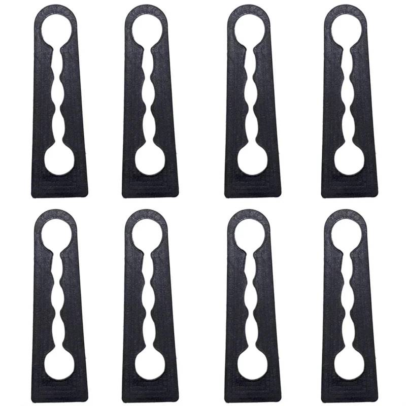 Pexorin 4X Auto Sound Deadener Dämpfer Türschloss Puffer Trittschalldämmung Dämpfung, for Nissan, for X-Trail, T31 T32 2007-2022, Ersatz Zubehör Auto-Stoßdämpfer(8pc) von Pexorin
