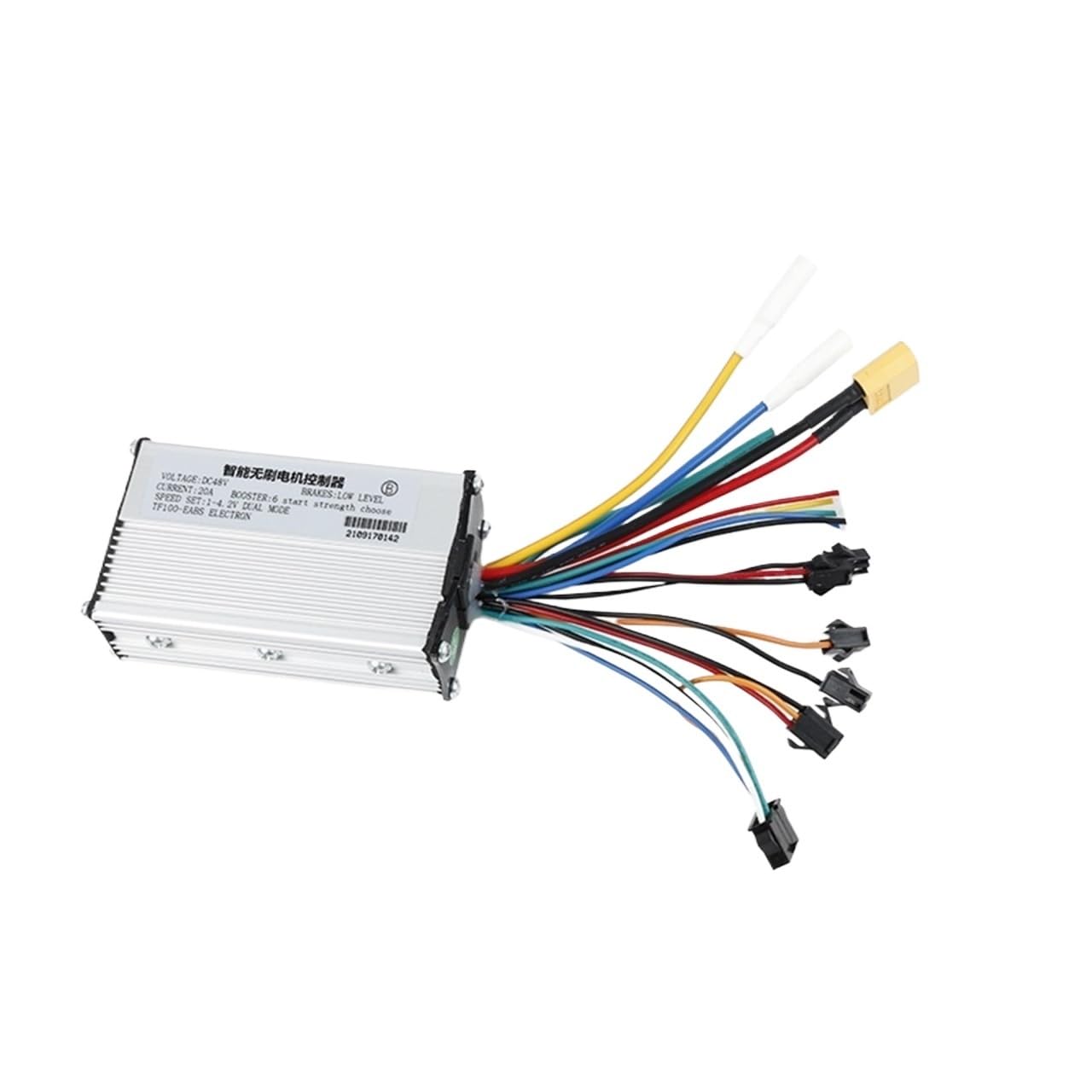 Pexorin 5/6 Pin Instrument Anzug TF-100 Display Scooter Skateboard Dashboard Outdoor Portable, for Kugoo, M4 Elektroroller Teile Display für Elektroroller(48V B) von Pexorin