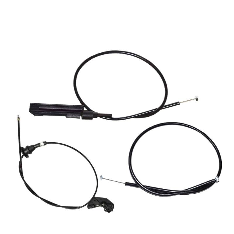 Pexorin 51238176595 51238190754 51238176596 Motorhauben-Entriegelungskabel/Bowdenzug 1996–2003, for BMW, for E39 5Series Kabelbaum für Automotoren(Assembly) von Pexorin