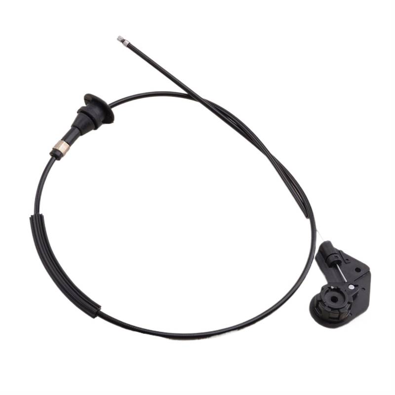 Pexorin 51238402615 Auto Schwarz Front Motorhaube Motorhaube Entriegelungsmechanismus Kabel Draht Zubehör, for BMW, X5 E53 Kabelbaum für Automotoren von Pexorin