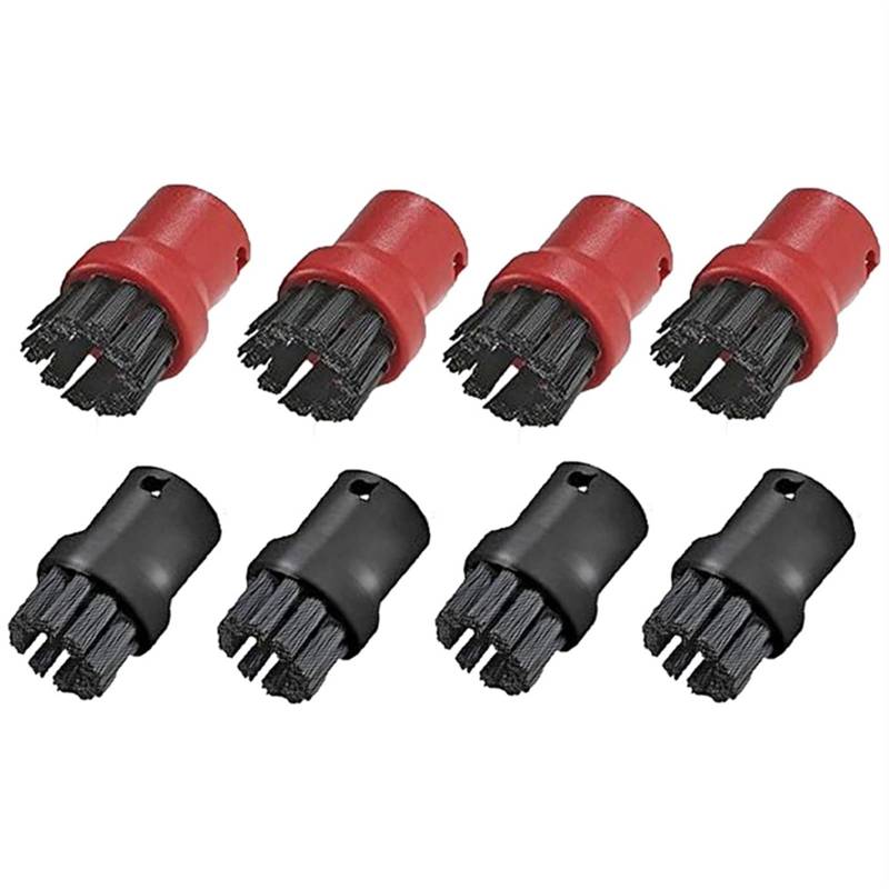 Pexorin 8er-Pack Borstenbürsten for Handwerkzeugdüsen, for, for SC1 SC2 SC3 SC4 SC5 SC7 Premium-Dampfreiniger Dampfreiniger-Ersatzset von Pexorin